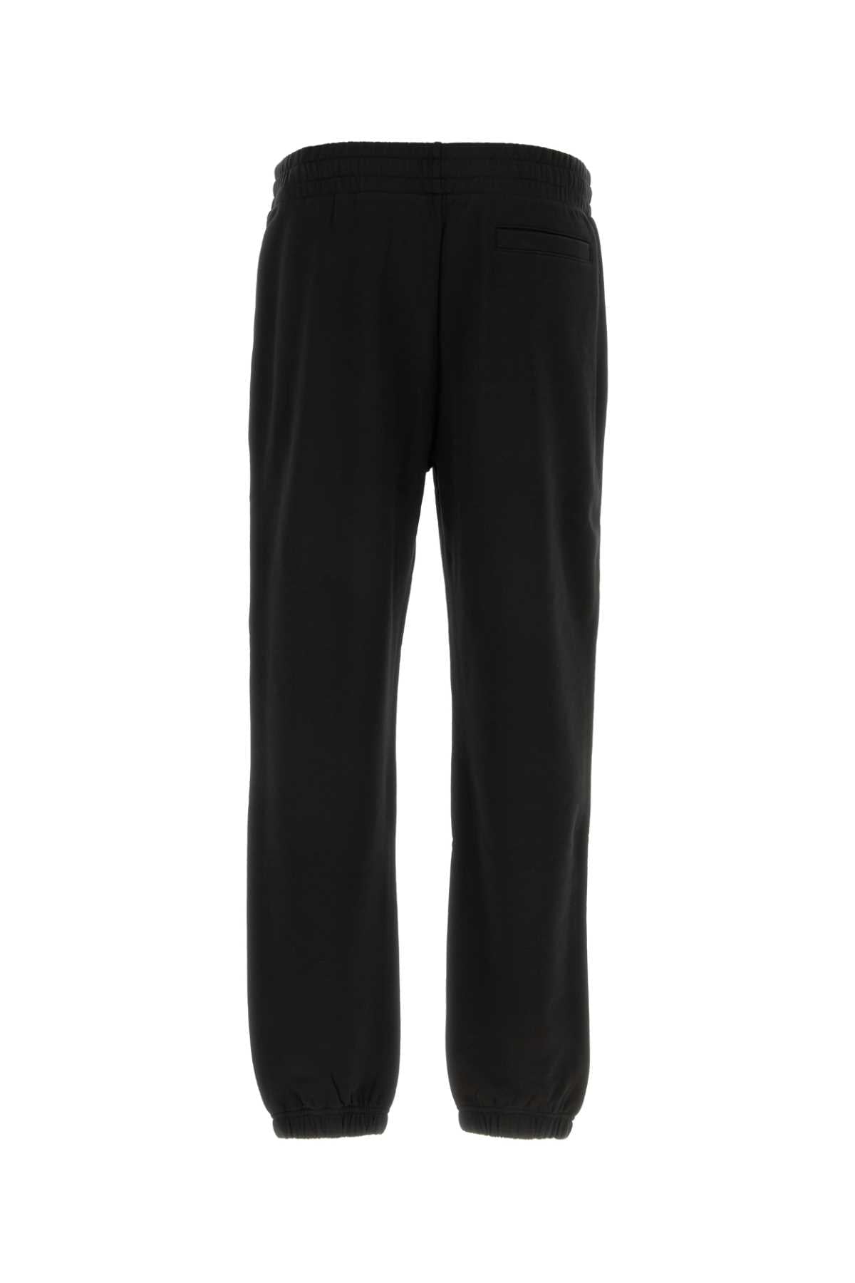 Moncler Men Black Cotton Joggers MONCLER