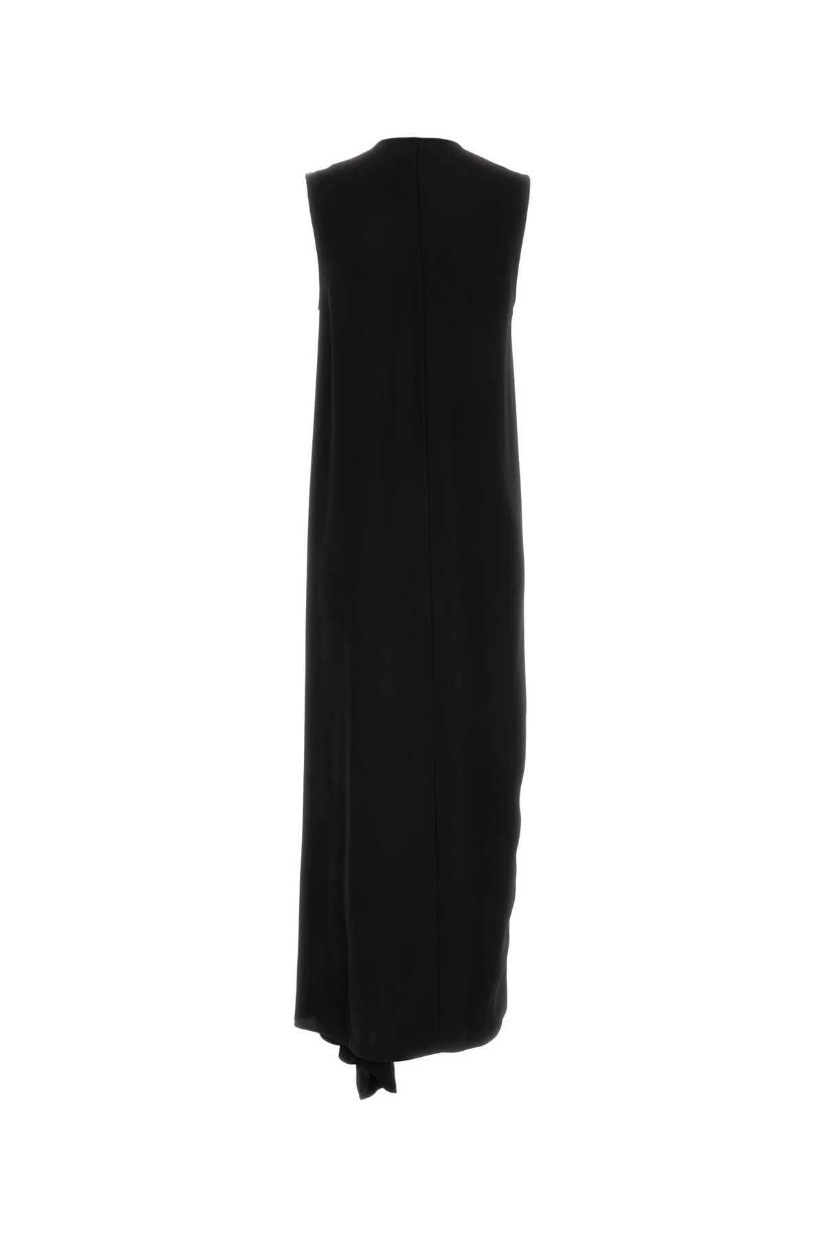 Sportmax Women Black Twill Acline1234 Dress SPORTMAX