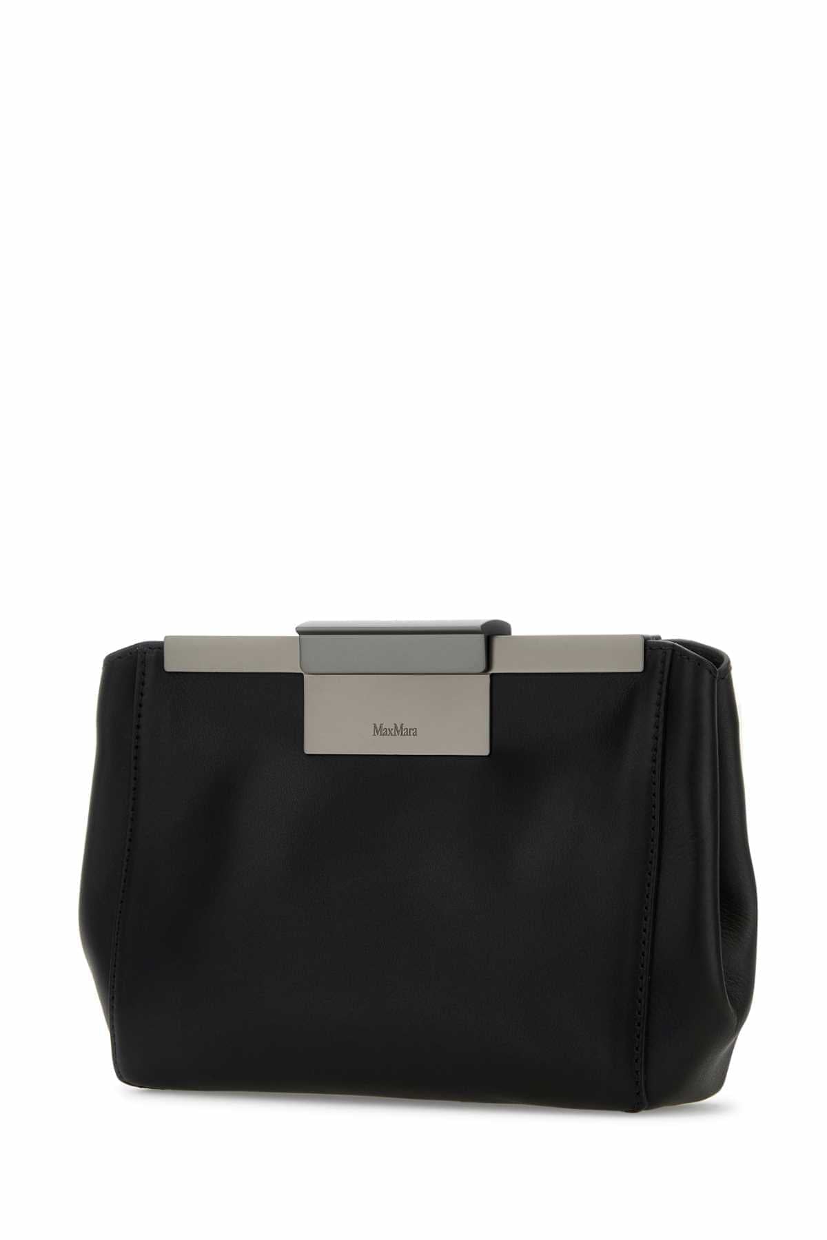Max Mara Women Black Leather Belt Bag MAX MARA