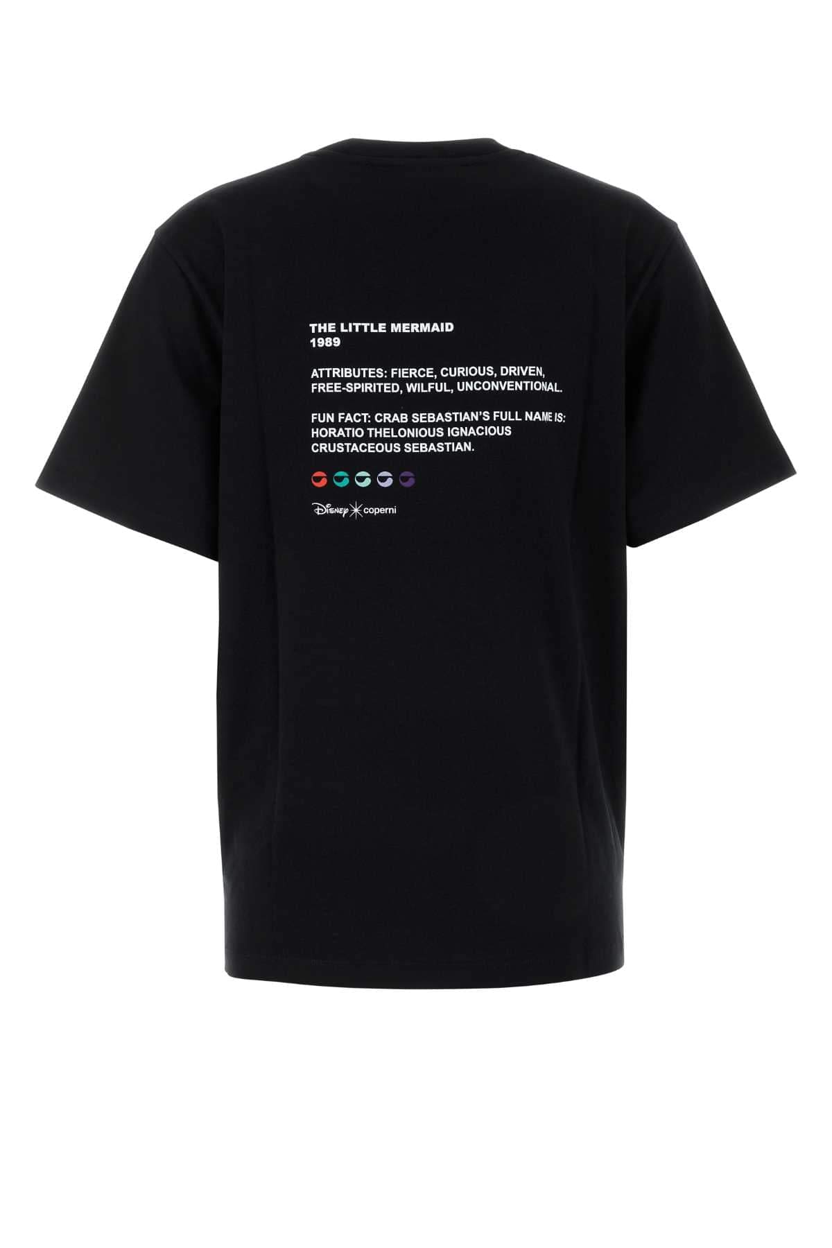 Coperni Women Black Cotton Coperni X Disney Ariel T-Shirt COPERNI