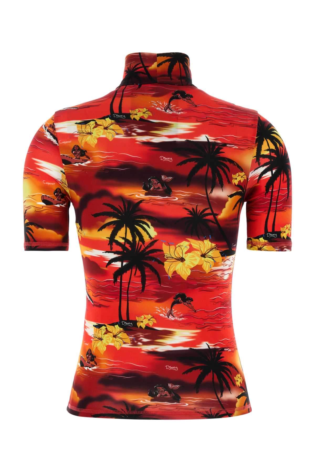 Coperni Women Printed Stretch Viscose Coperni X Disney T-Shirt COPERNI