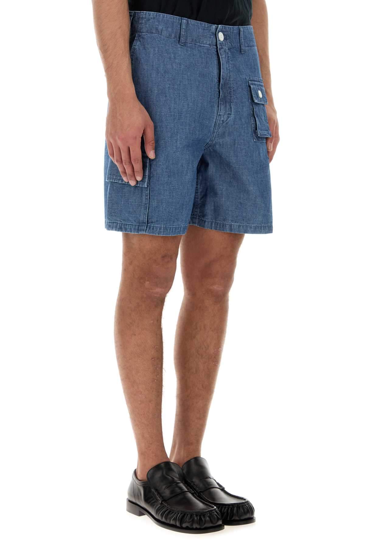 Givenchy Men Denim Bermuda Shorts GIVENCHY