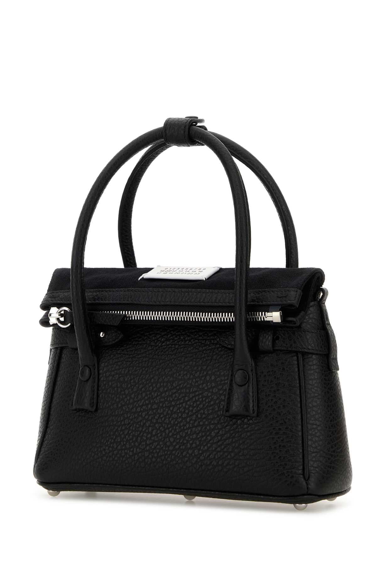 Maison Margiela Women Black Leather Handbag MAISON MARGIELA
