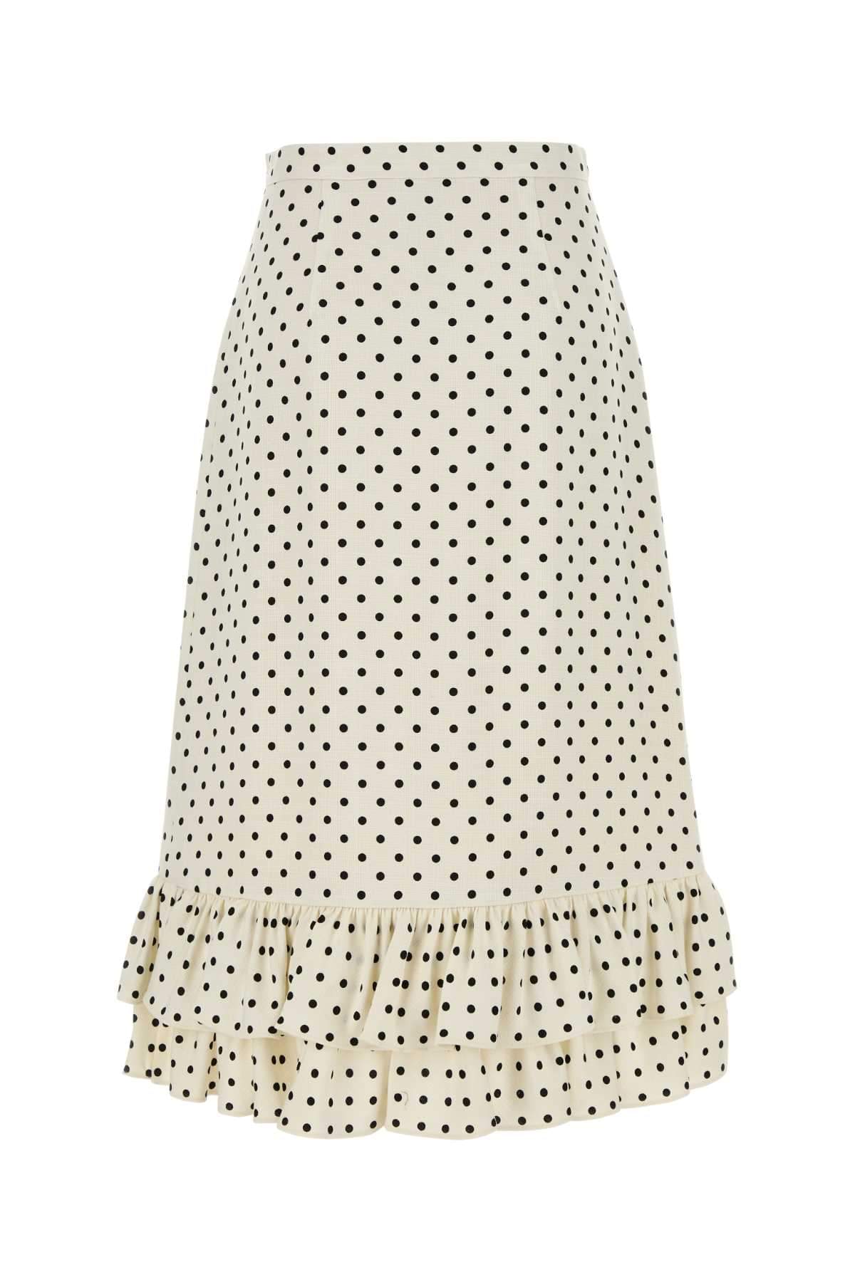 Valentino Garavani Women Printed Viscose Skirt VALENTINO GARAVANI