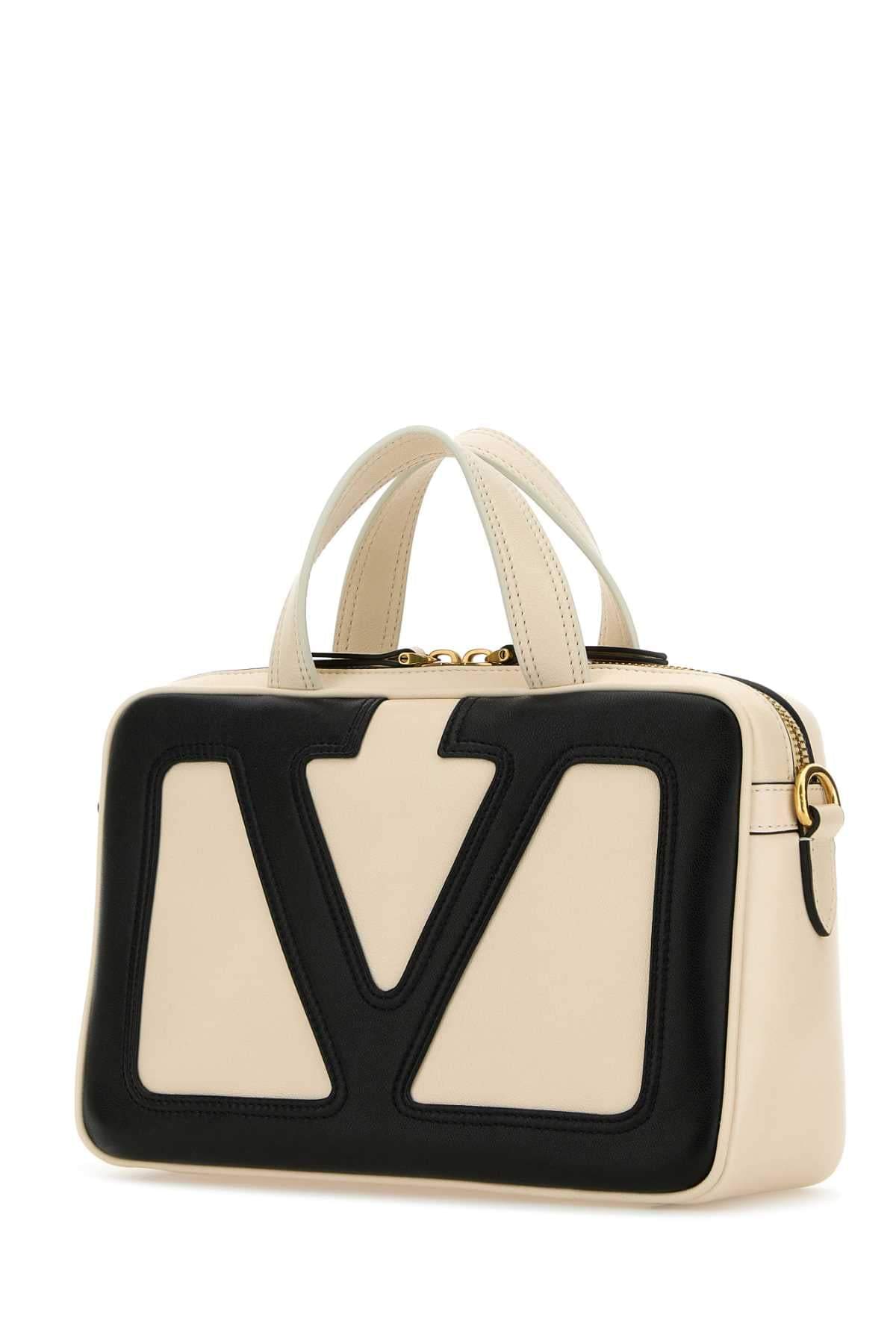 Valentino Garavani Women Ivory Leather Viva Superstar Handbag VALENTINO GARAVANI