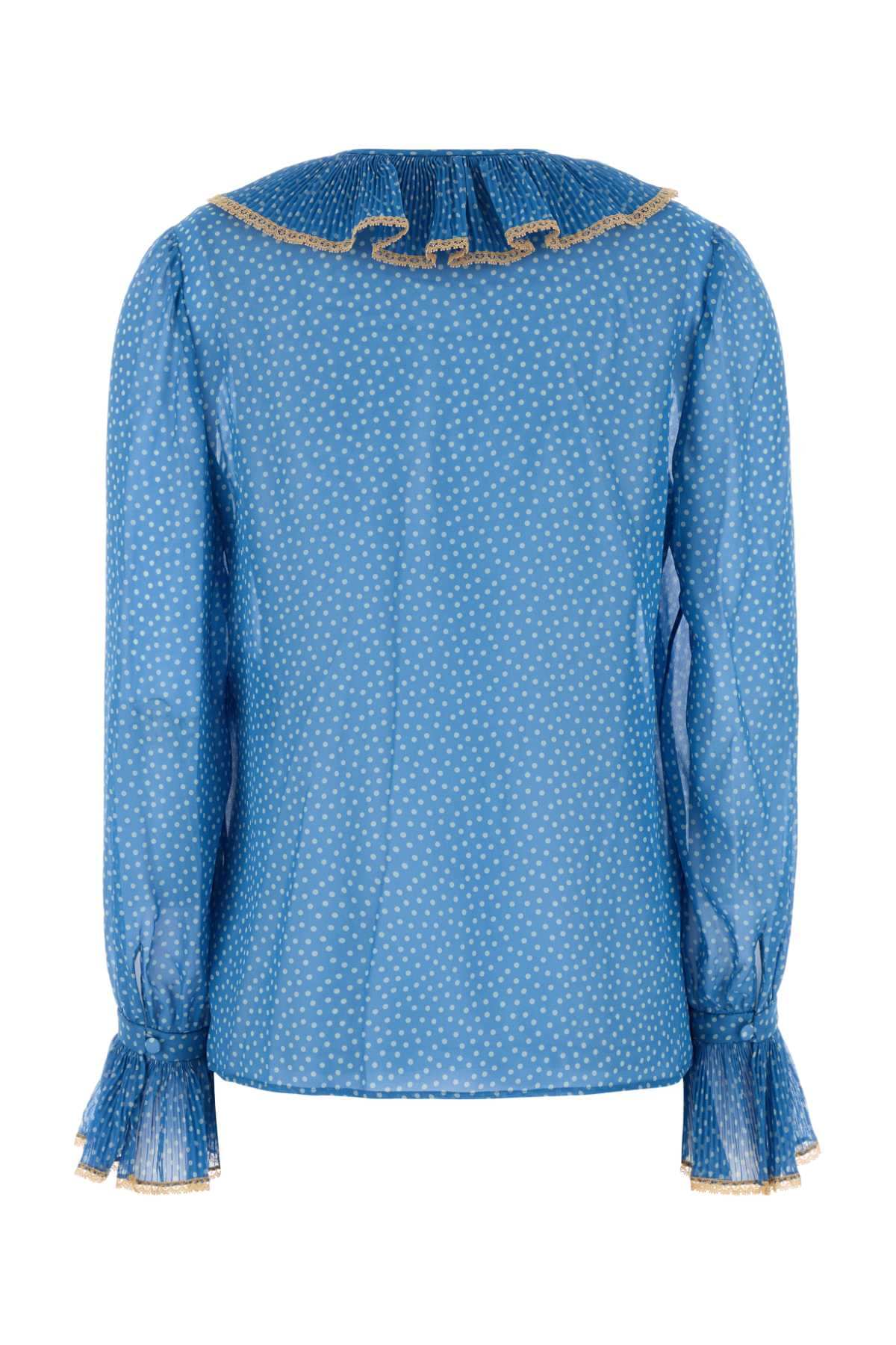 Valentino Garavani Women Printed Silk Blouse VALENTINO GARAVANI