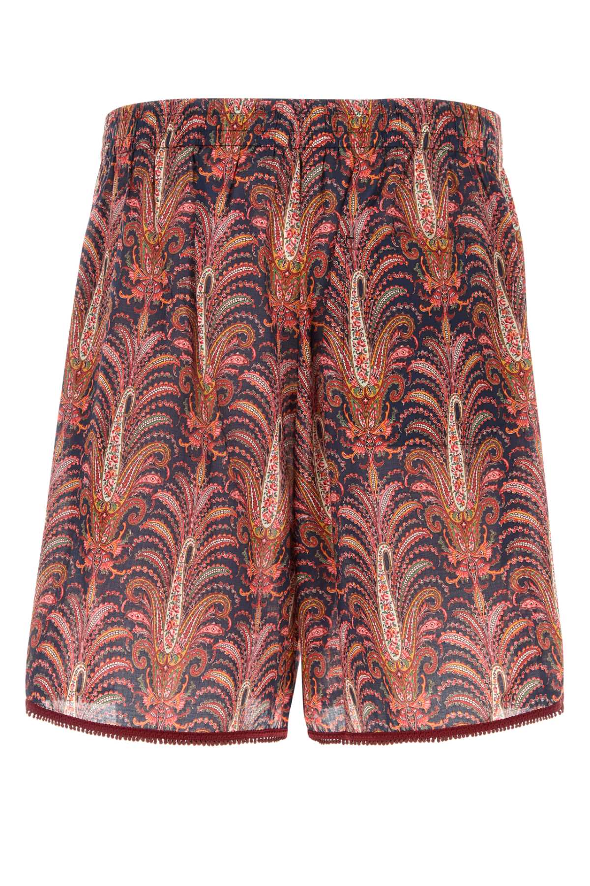 Valentino Garavani Men Printed Cotton Bermuda Shorts VALENTINO GARAVANI
