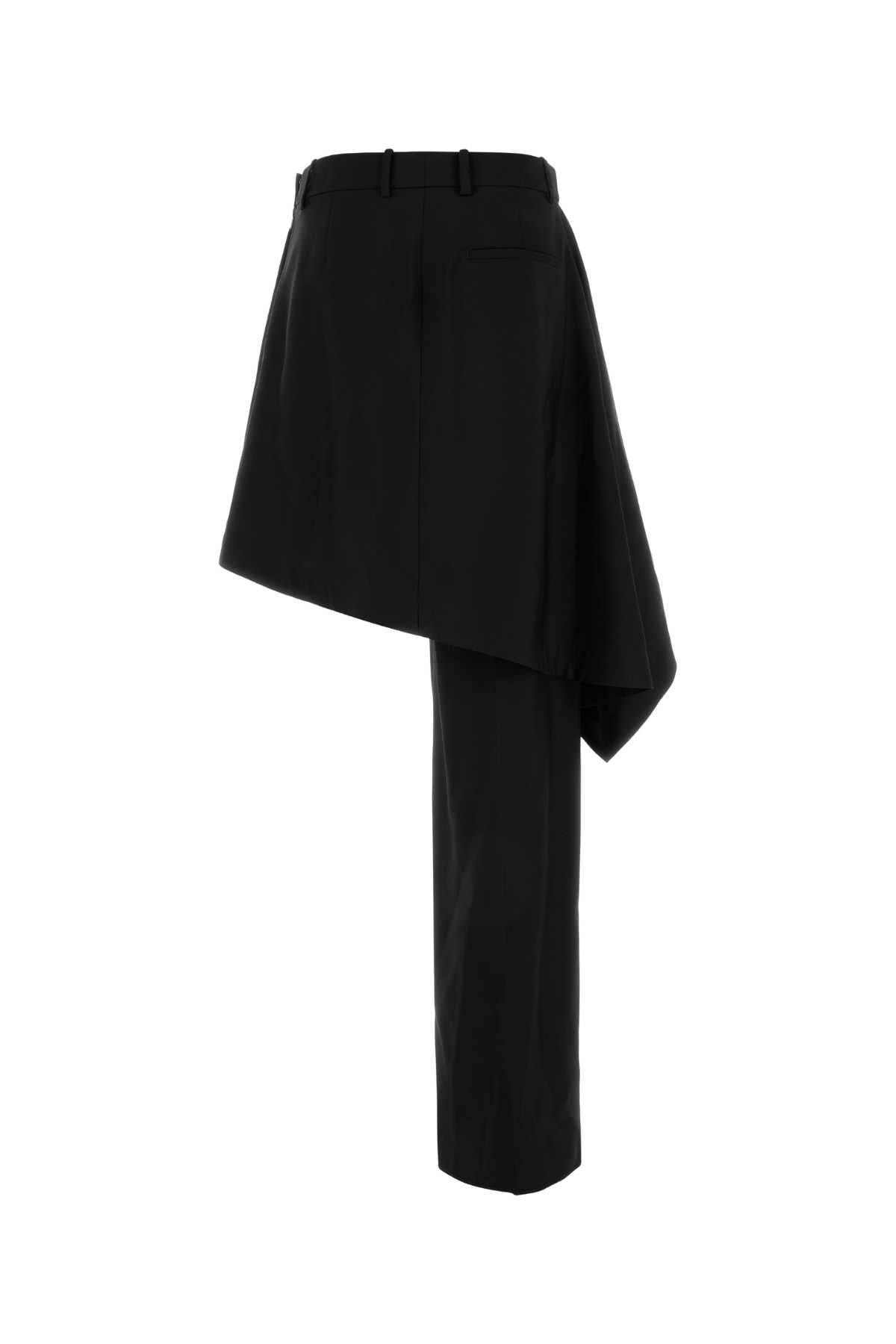Bottega Veneta Women Black Wool Pant-Skirt BOTTEGA VENETA