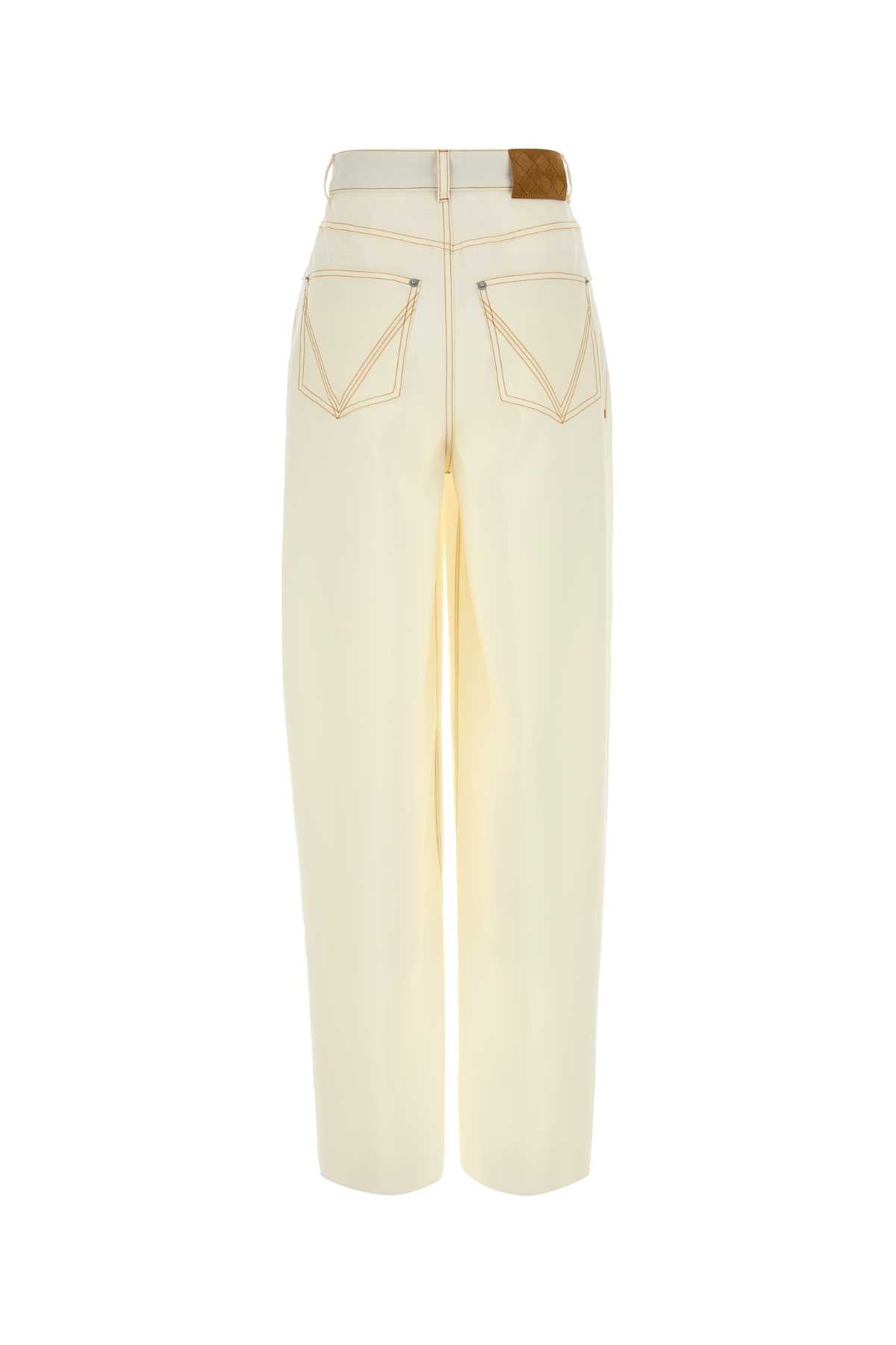 Bottega Veneta Women White Wool Pant BOTTEGA VENETA