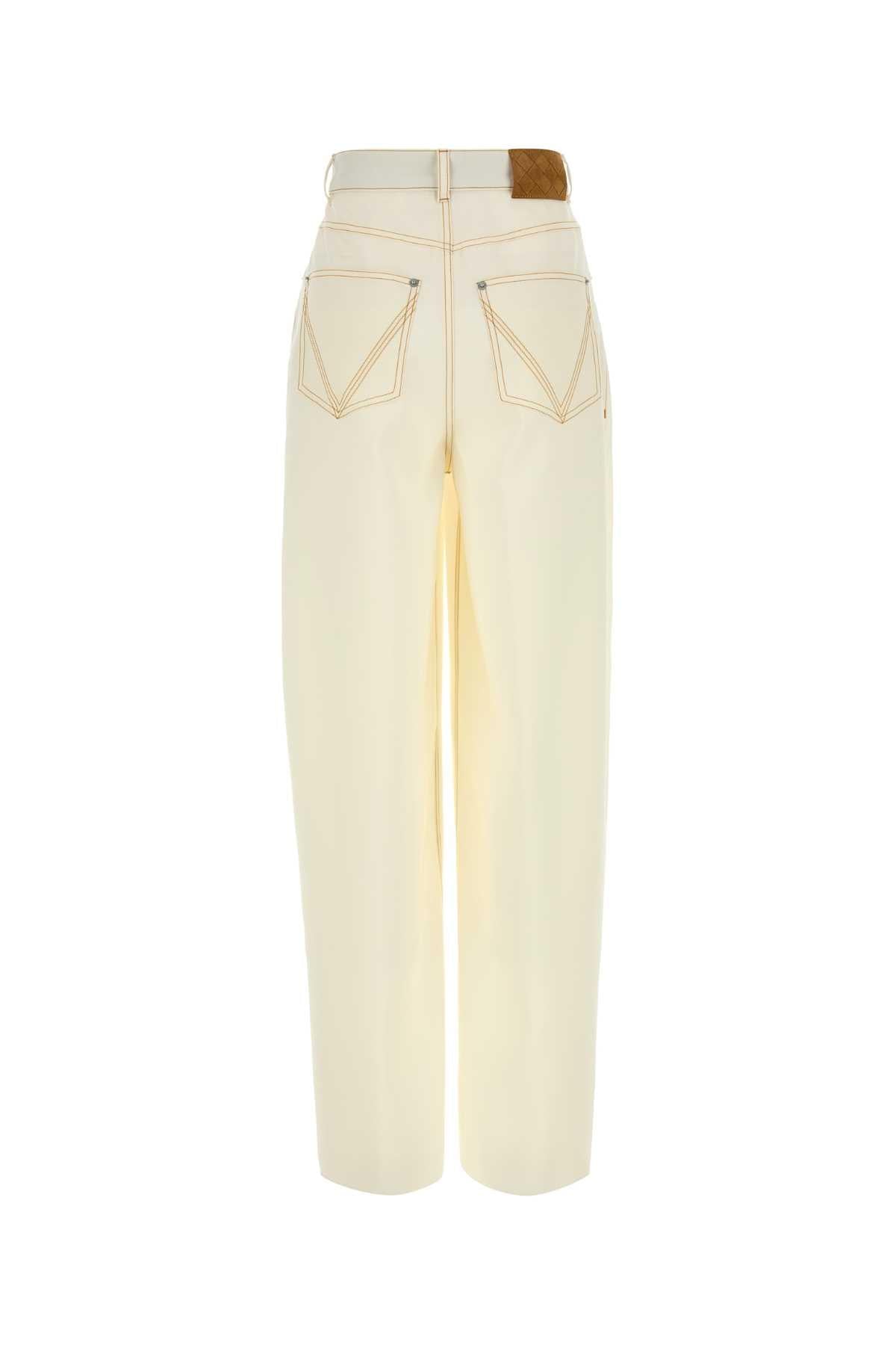 Bottega Veneta Women White Wool Pant BOTTEGA VENETA