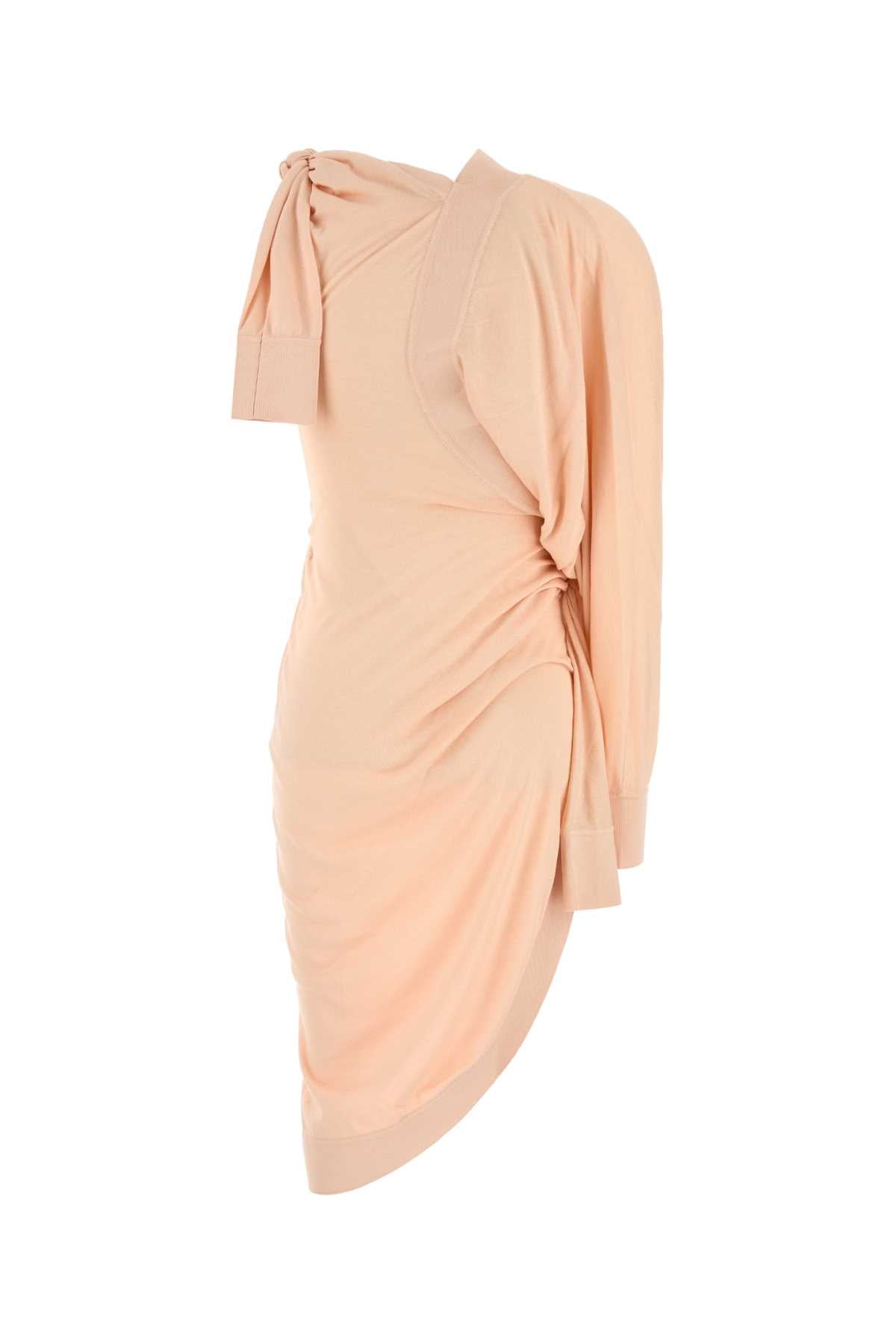 Salvatore Ferragamo Women Pink Cotton Blend Dress FERRAGAMO