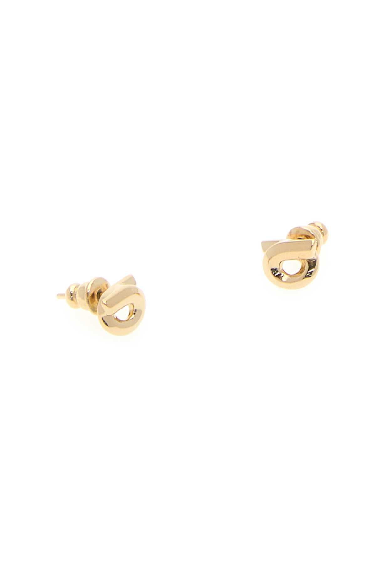 Salvatore Ferragamo Women Gold Metal Earrings FERRAGAMO