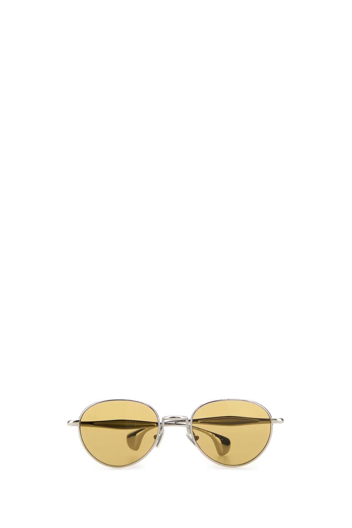 Bottega Veneta Women Silver Metal Sunglasses BOTTEGA VENETA