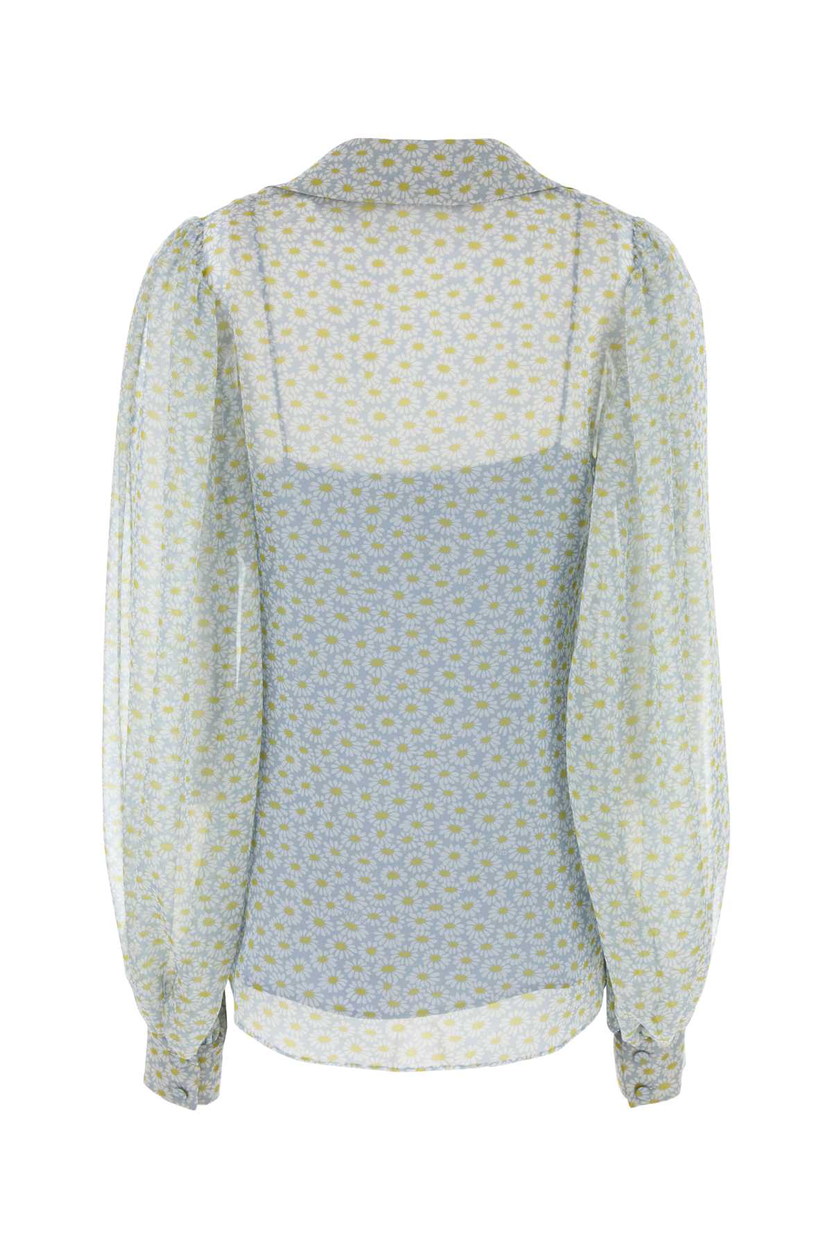 Gucci Women Printed Chiffon Shirt GUCCI