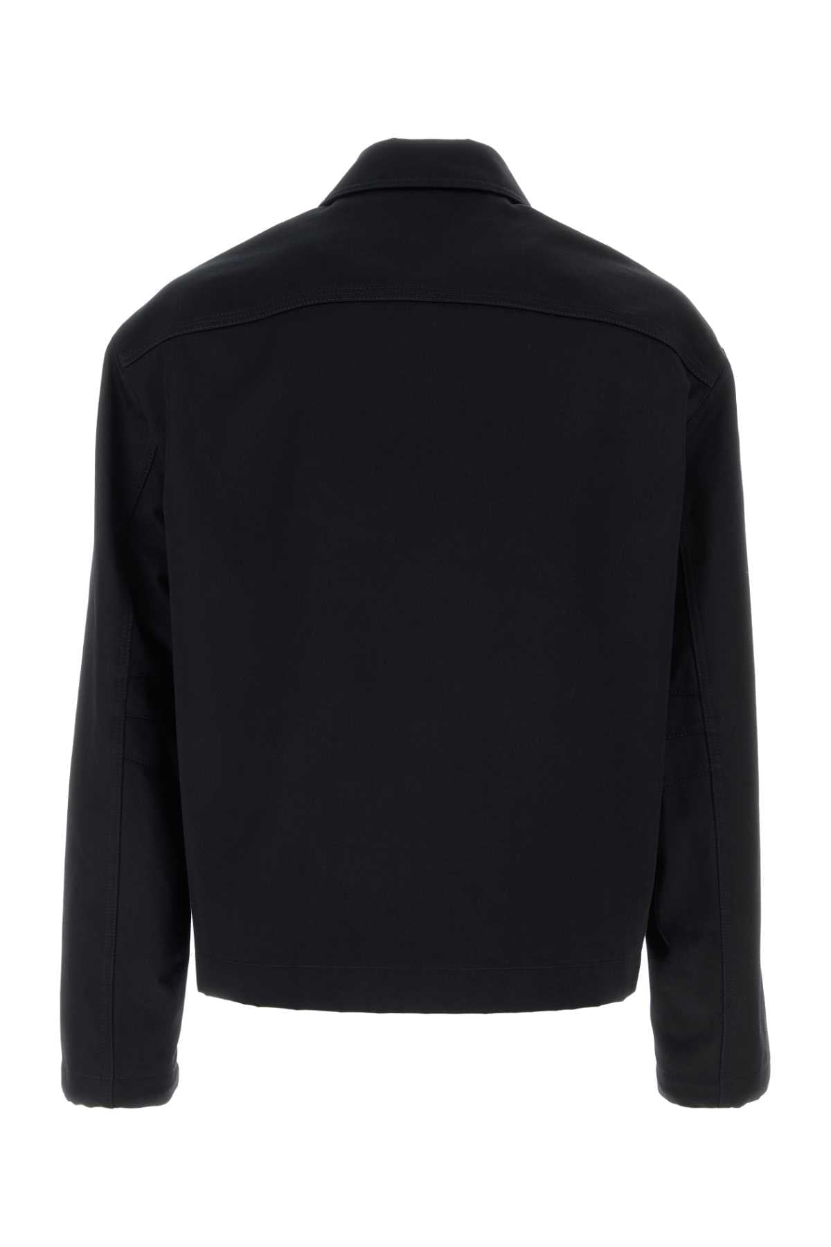 Gucci Men Midnight Blue Gabardine Jacket GUCCI