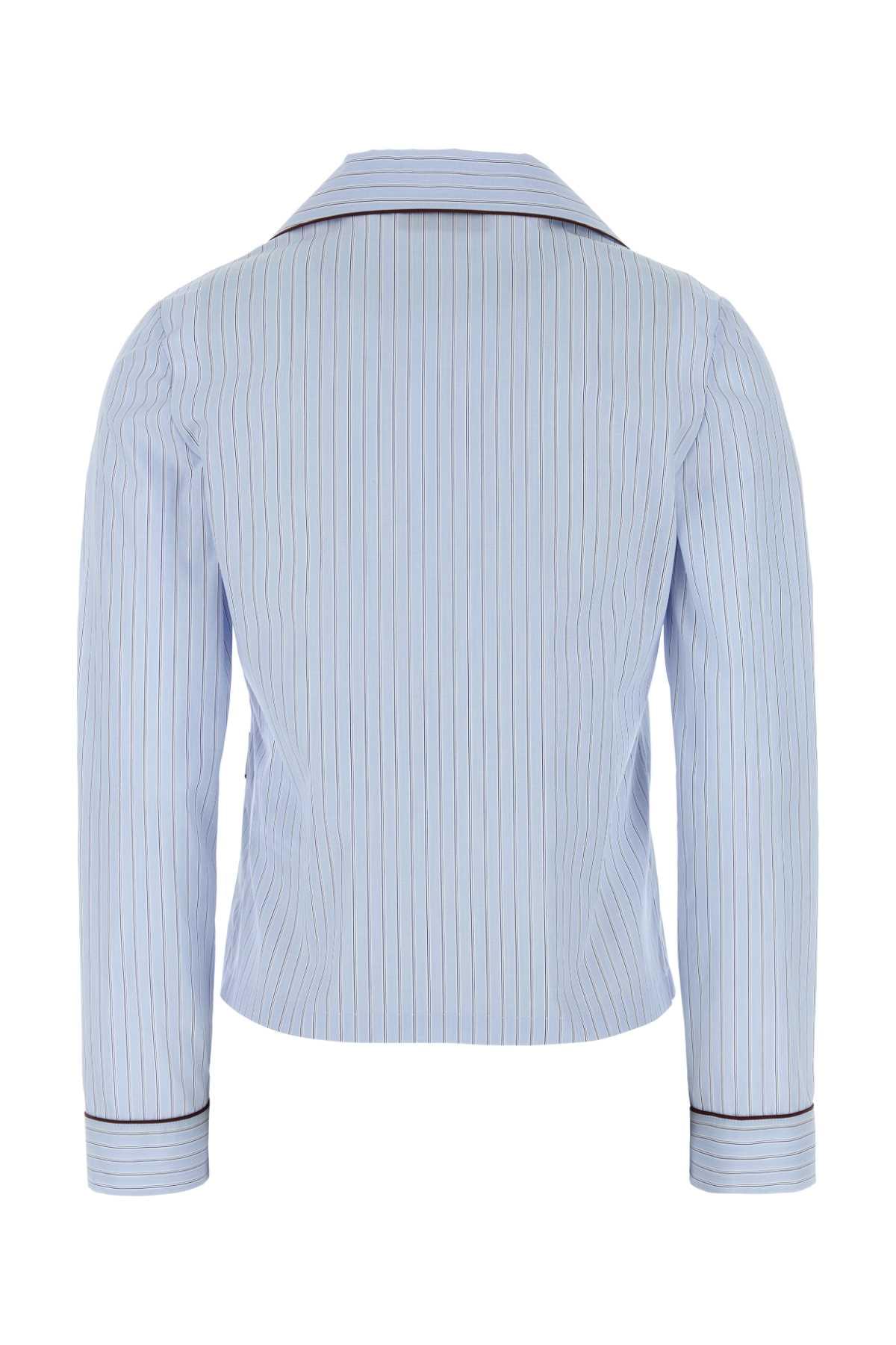 Gucci Women Embroidered Poplin Shirt GUCCI