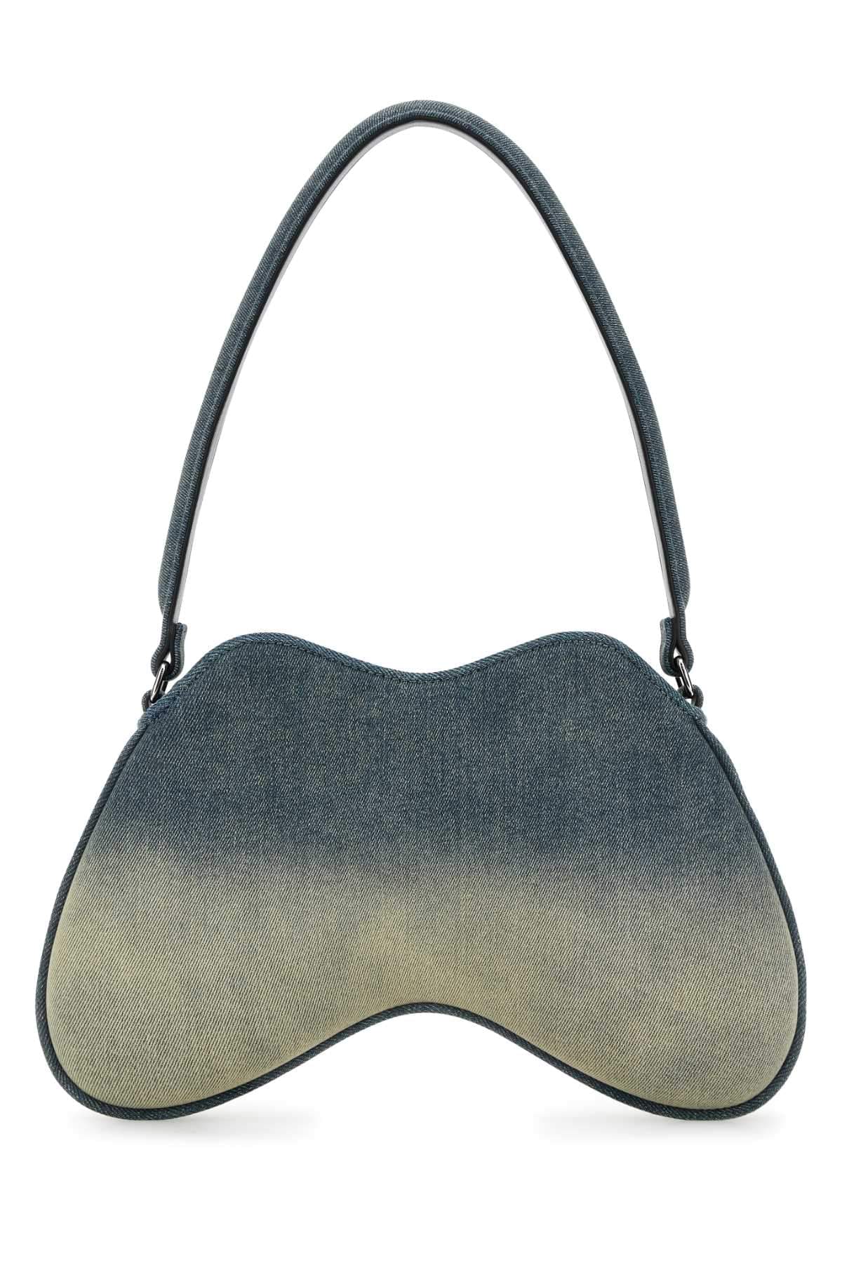 Diesel Women Denim Double-D Shoulder Bag DIESEL