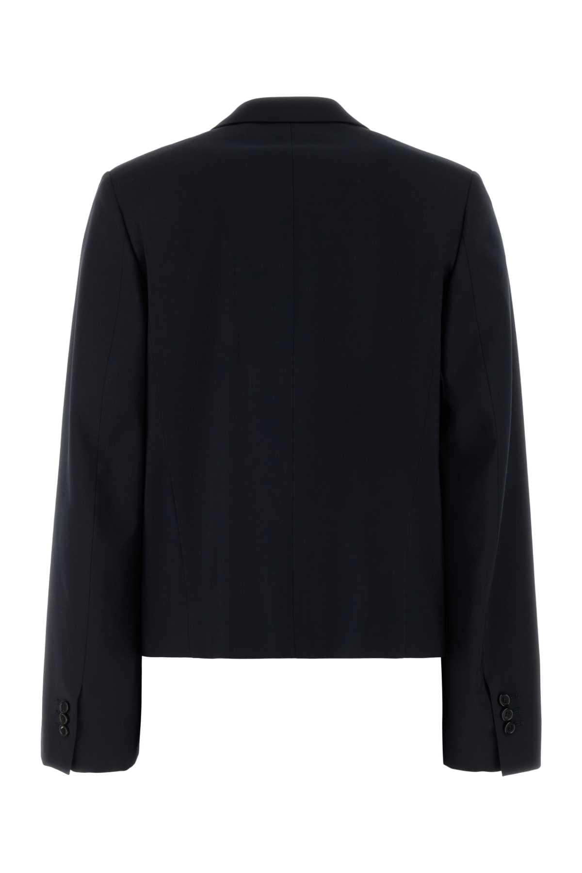 Loewe Women Midnight Blue Wool Blazer LOEWE