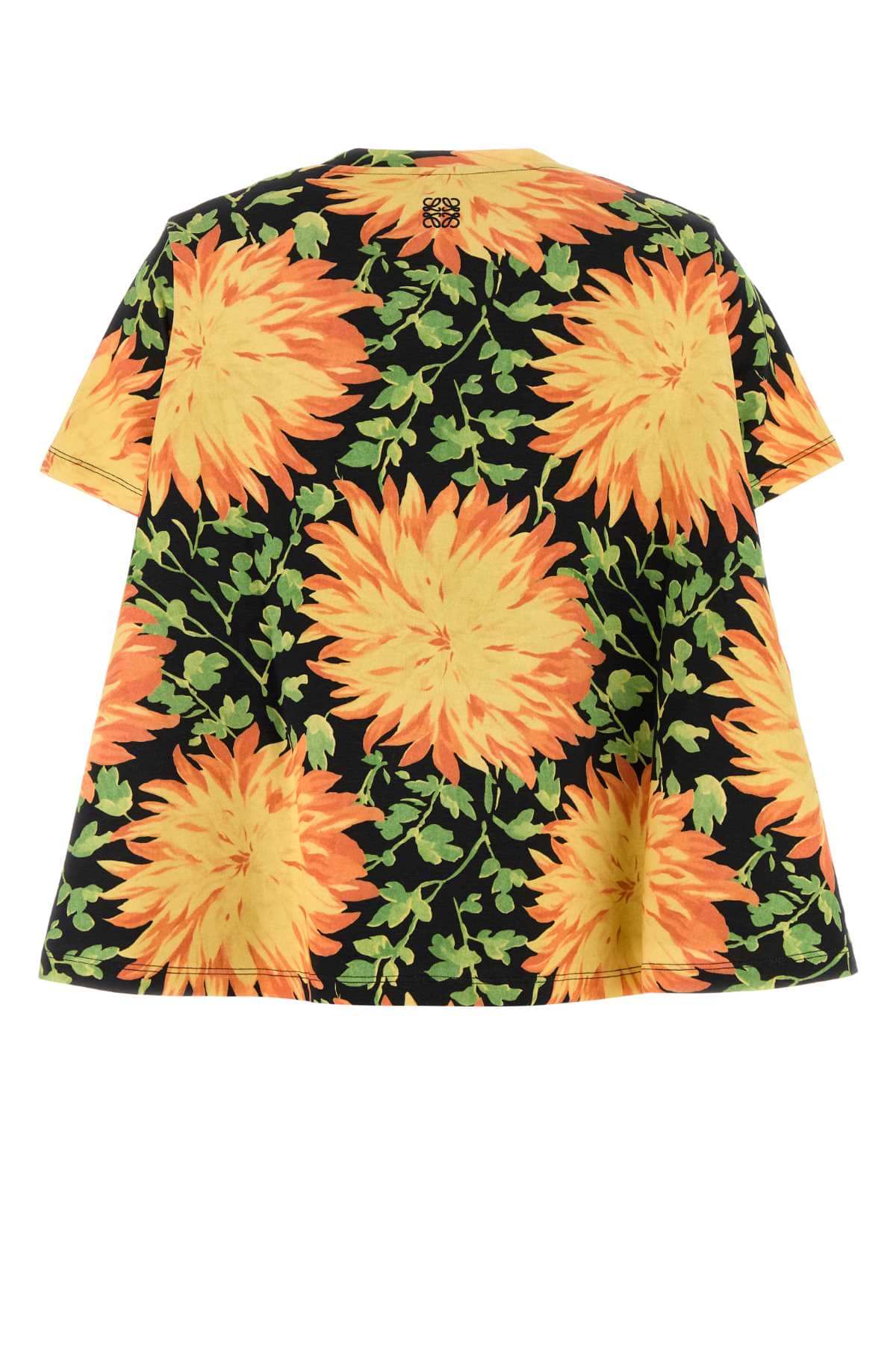 Loewe Women Printed Cotton Blend T-Shi LOEWE