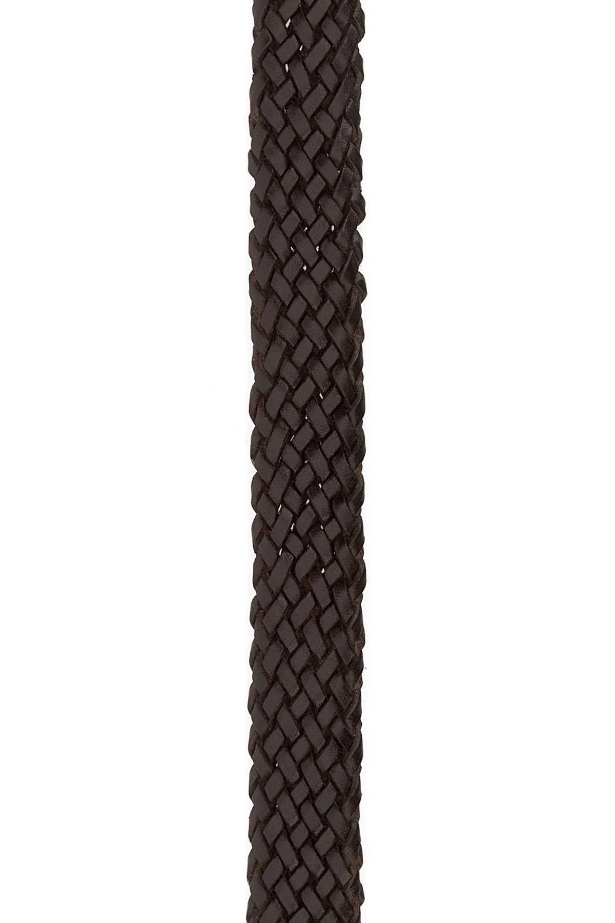 Prada Women Brown Leather Belt PRADA