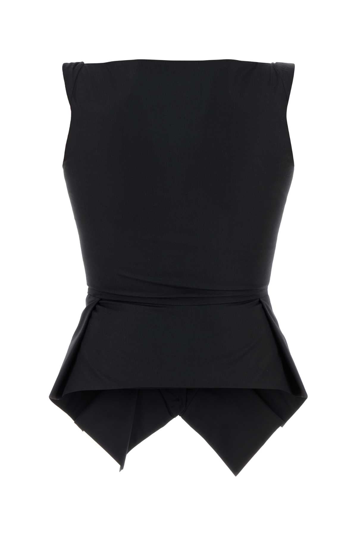 Vivienne Westwood Women Black Cotton Monday Vest VIVIENNE WESTWOOD