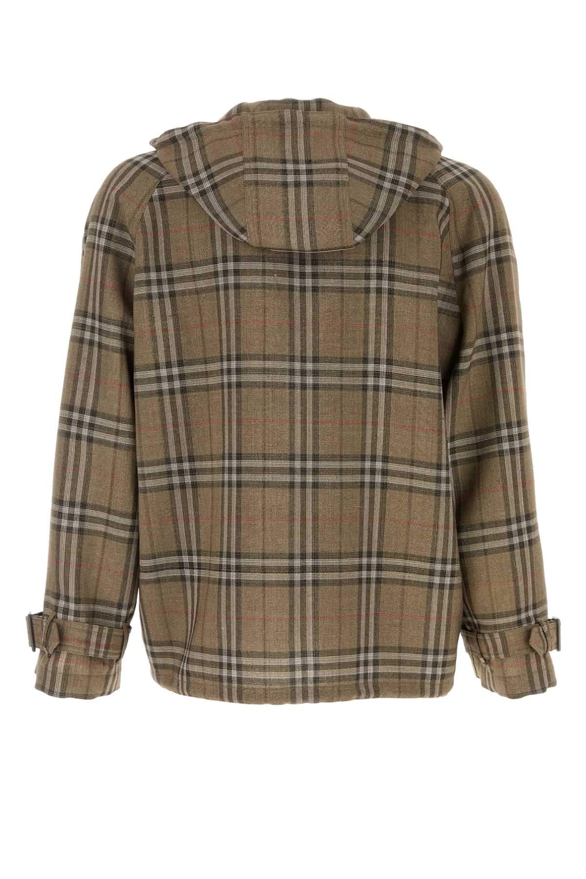 Burberry Men Embroidered Viscose Blend Sweatshirt BURBERRY