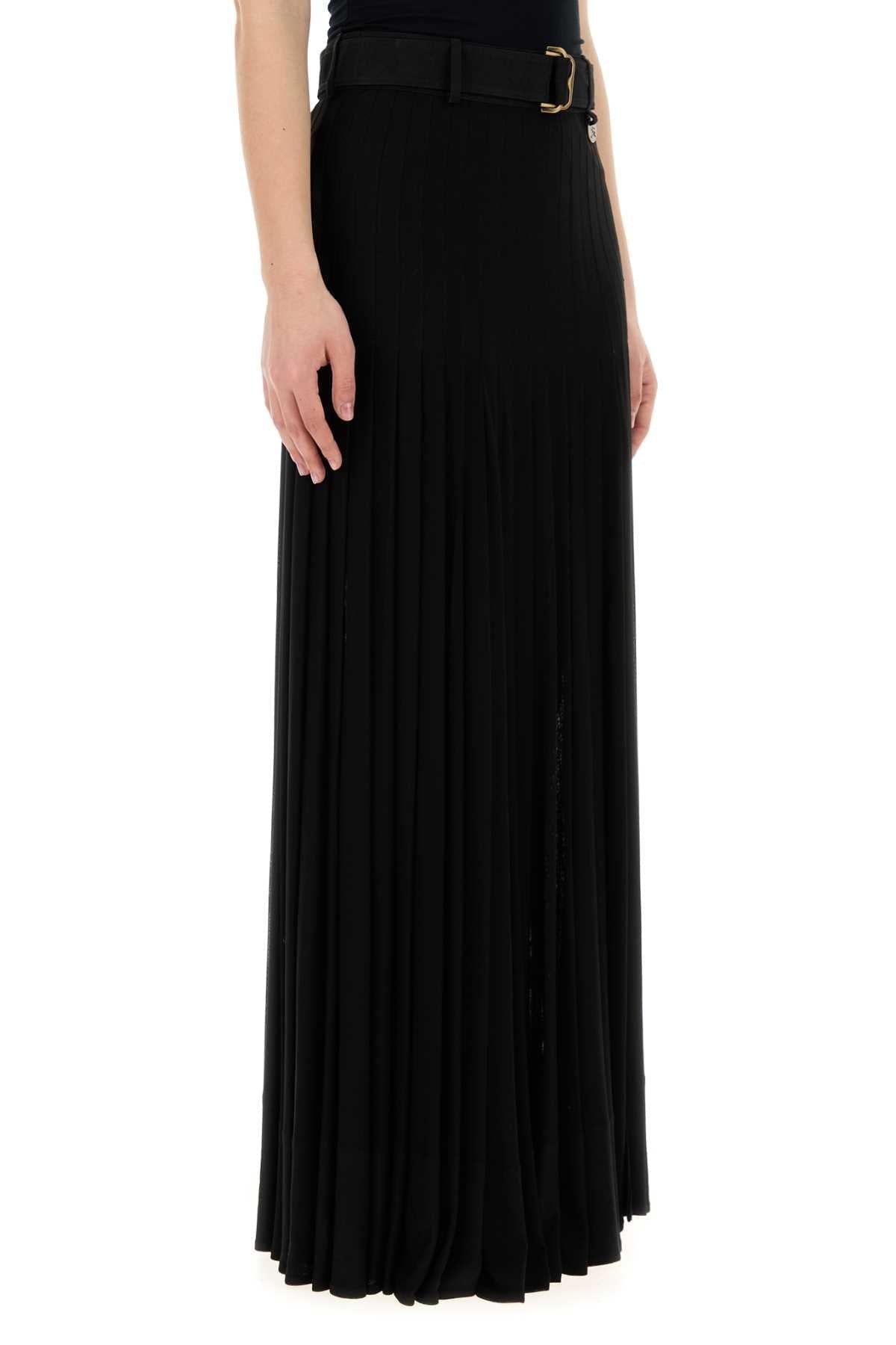 Burberry Women Black Crepe Skirt BURBERRY