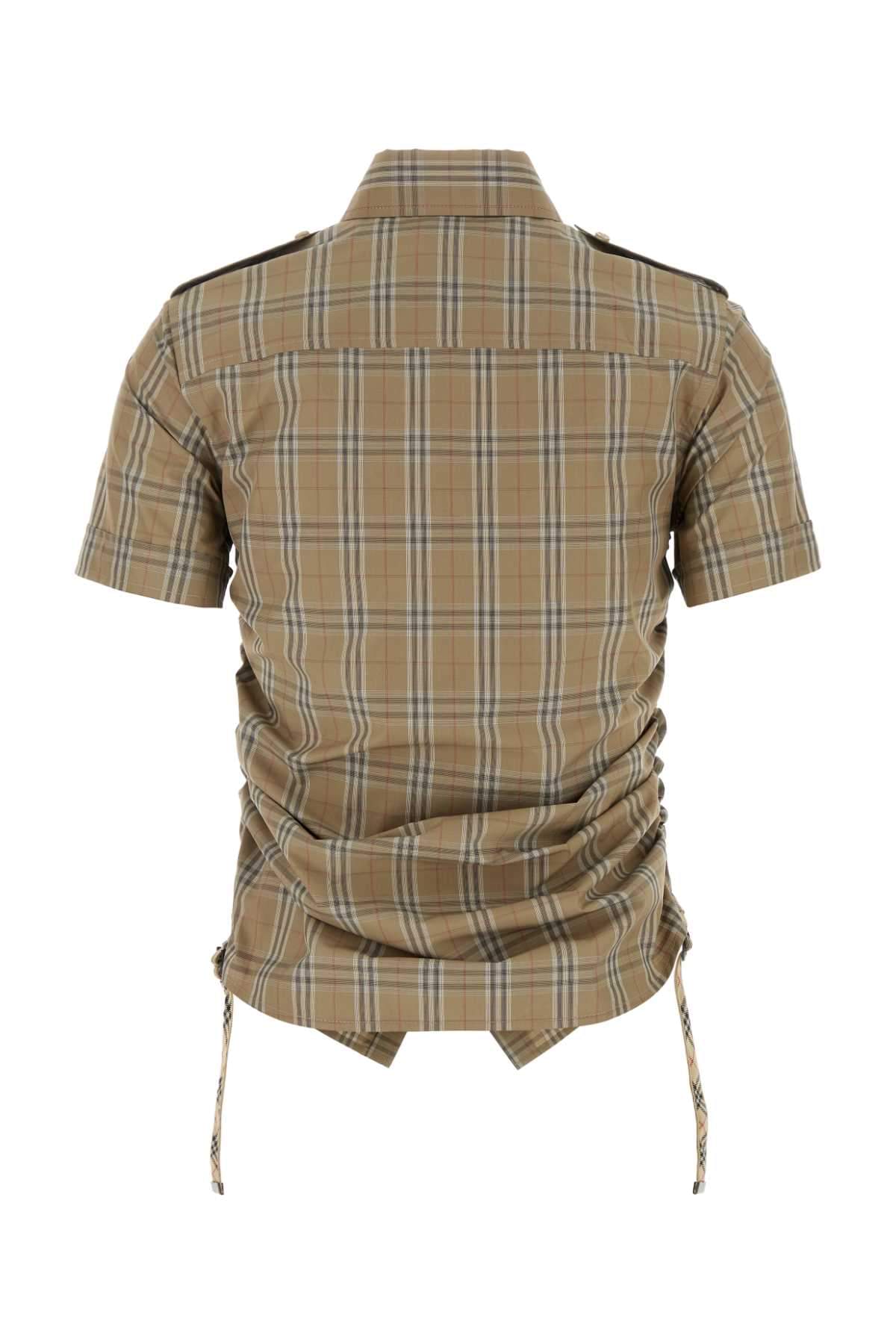 Burberry Women Embroidered Poplin Shirt BURBERRY