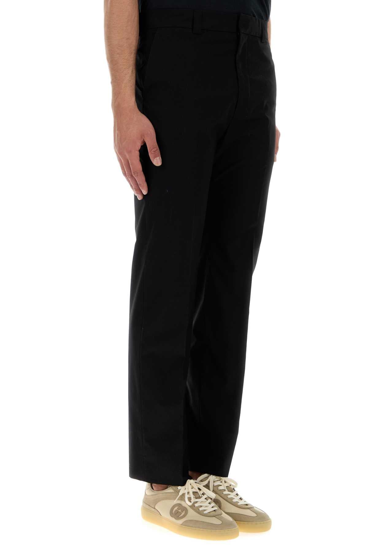 Gucci Men Black Poplin Pant GUCCI