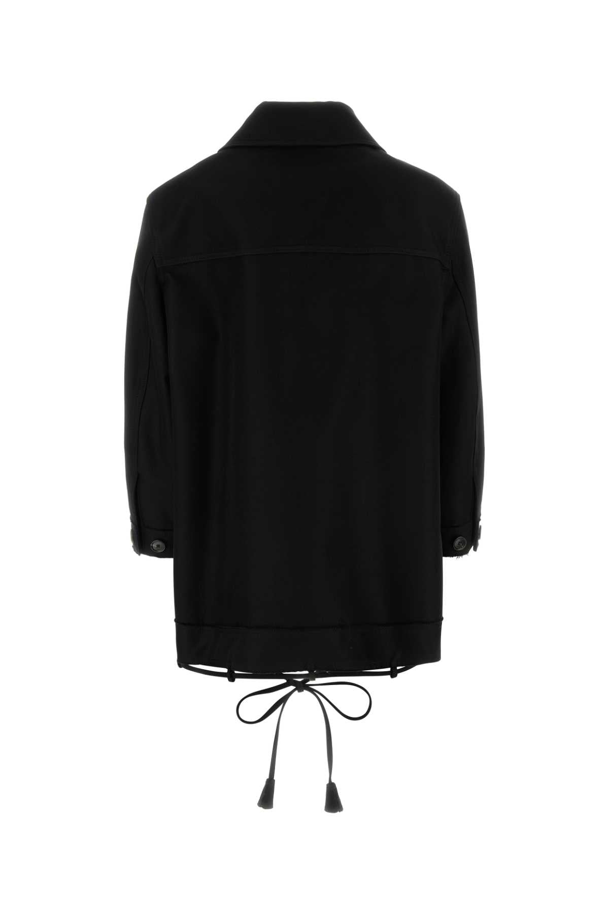 Gucci Women Black Gabardine Jacket GUCCI