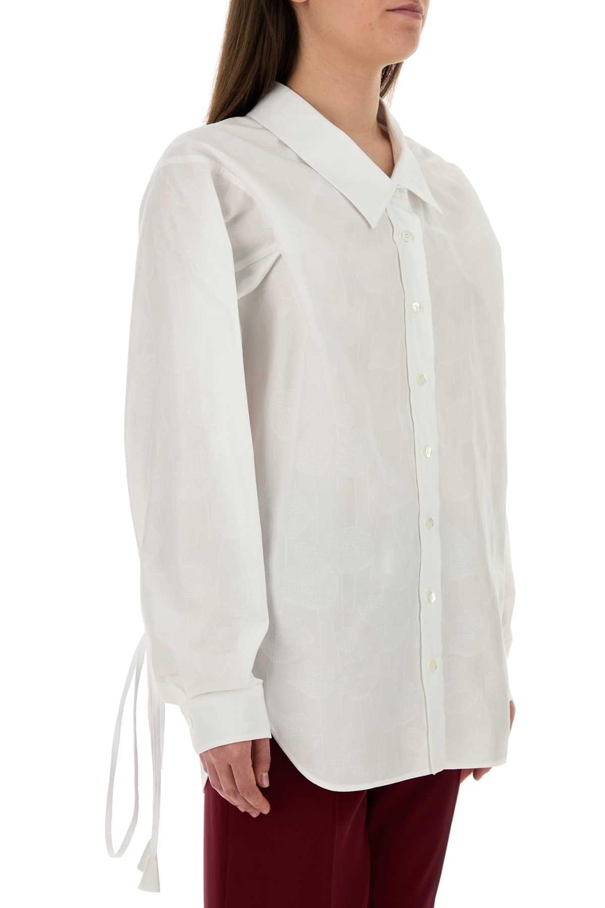 Gucci Women White Cotton Shirt GUCCI