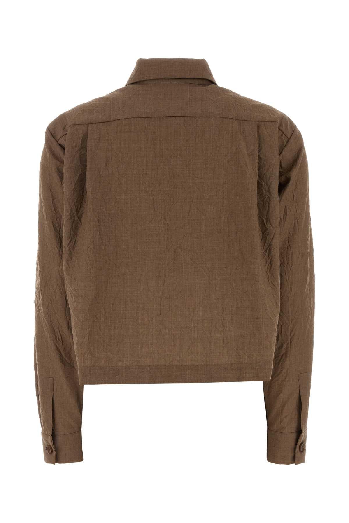 Max Mara Women Biscuit Wool Ricordo Shirt MAX MARA