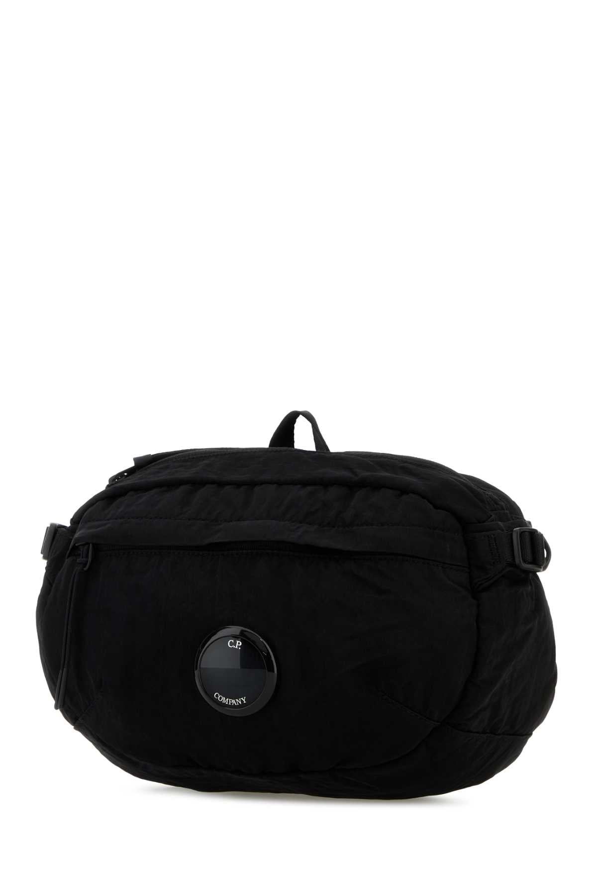 C.P. Company Men Black Fabric Belt Bag C.P. COMPANY