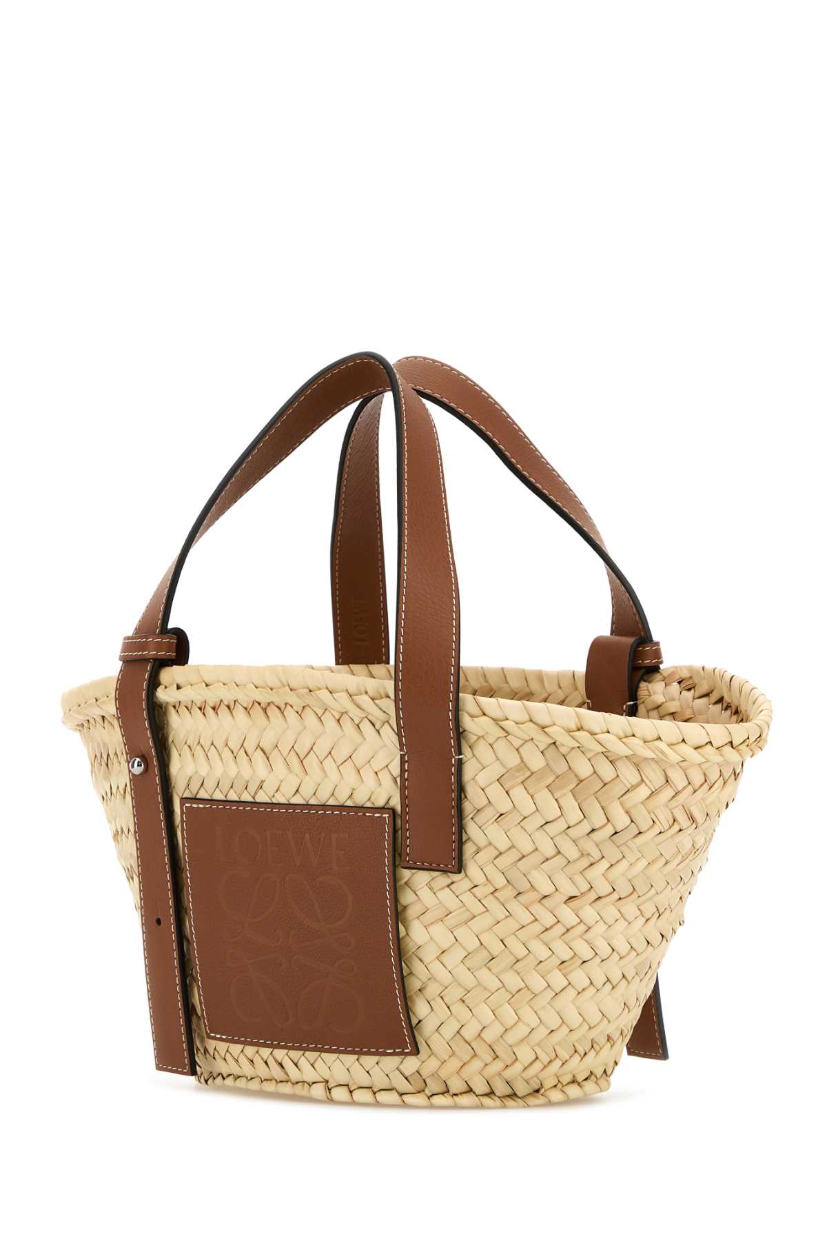 Loewe Women Palm Leaf Small Basket Handbag LOEWE
