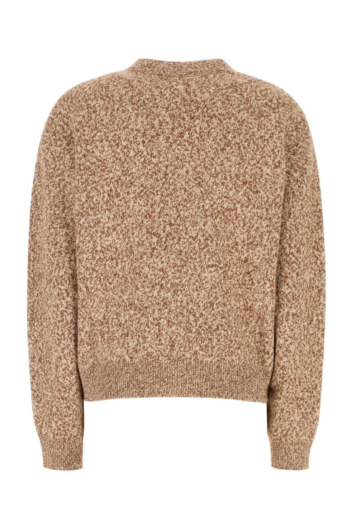 Versace Women Two-Tone Wool Blend Cardigan VERSACE