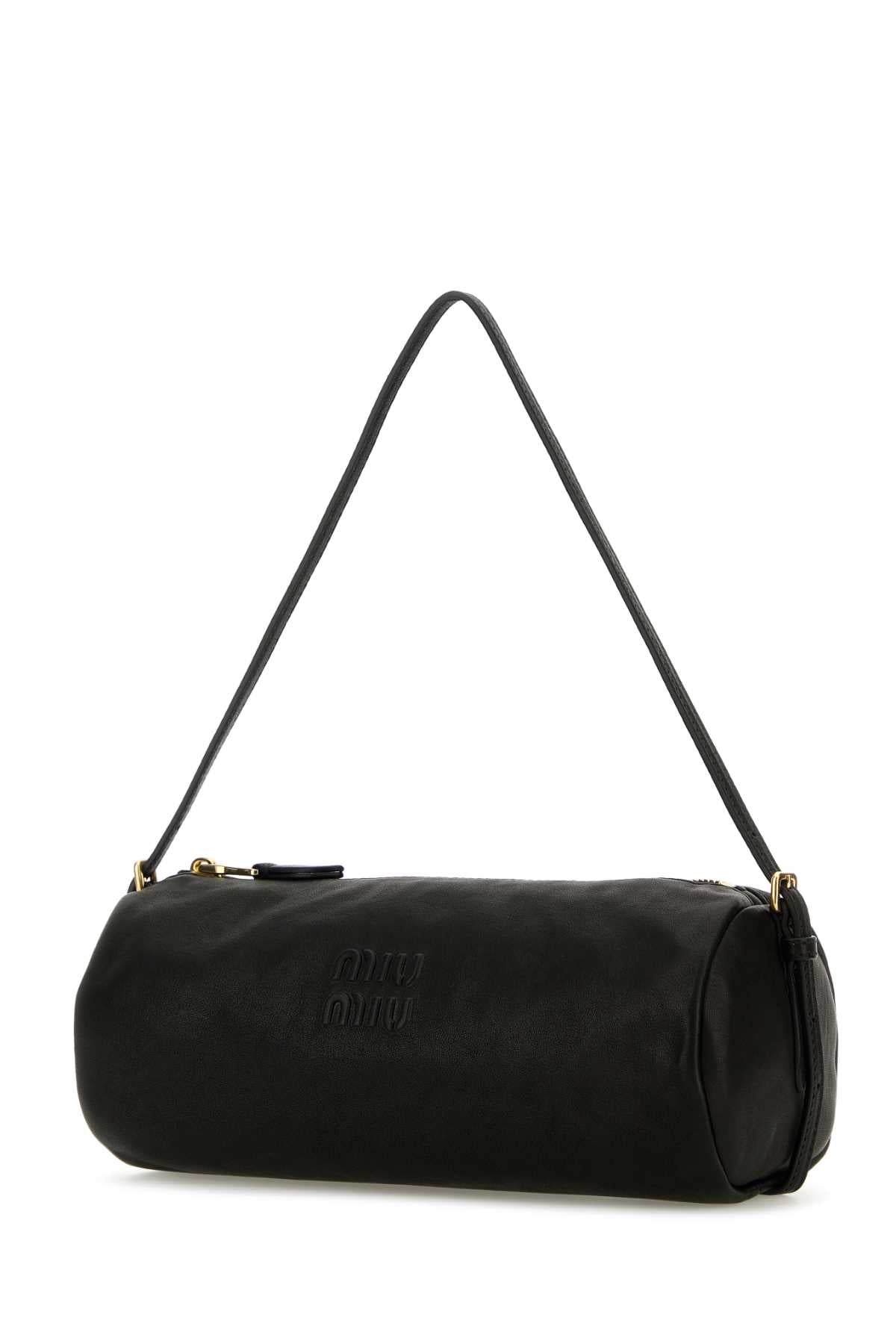 Miu Miu Women Black Nappa Leather Shoulder Bag MIU MIU