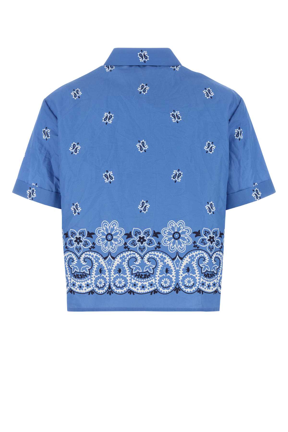Miu Miu Women Printed Poplin Shirt