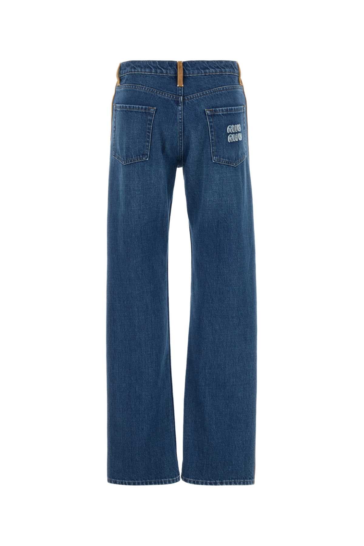 Miu Miu Women Denim Jeans MIU MIU