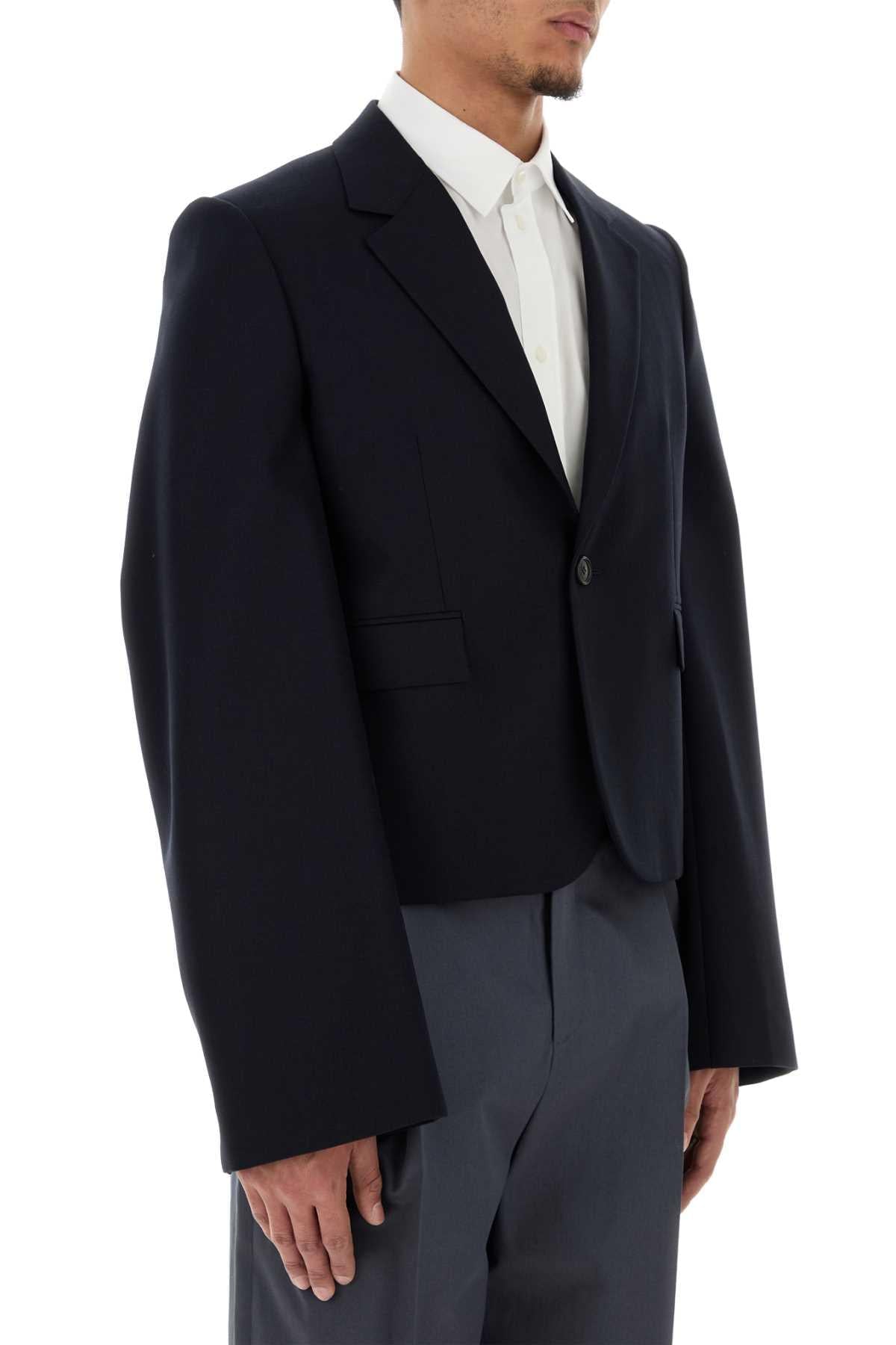 Loewe Men Midnight Blue Wool Blazer LOEWE