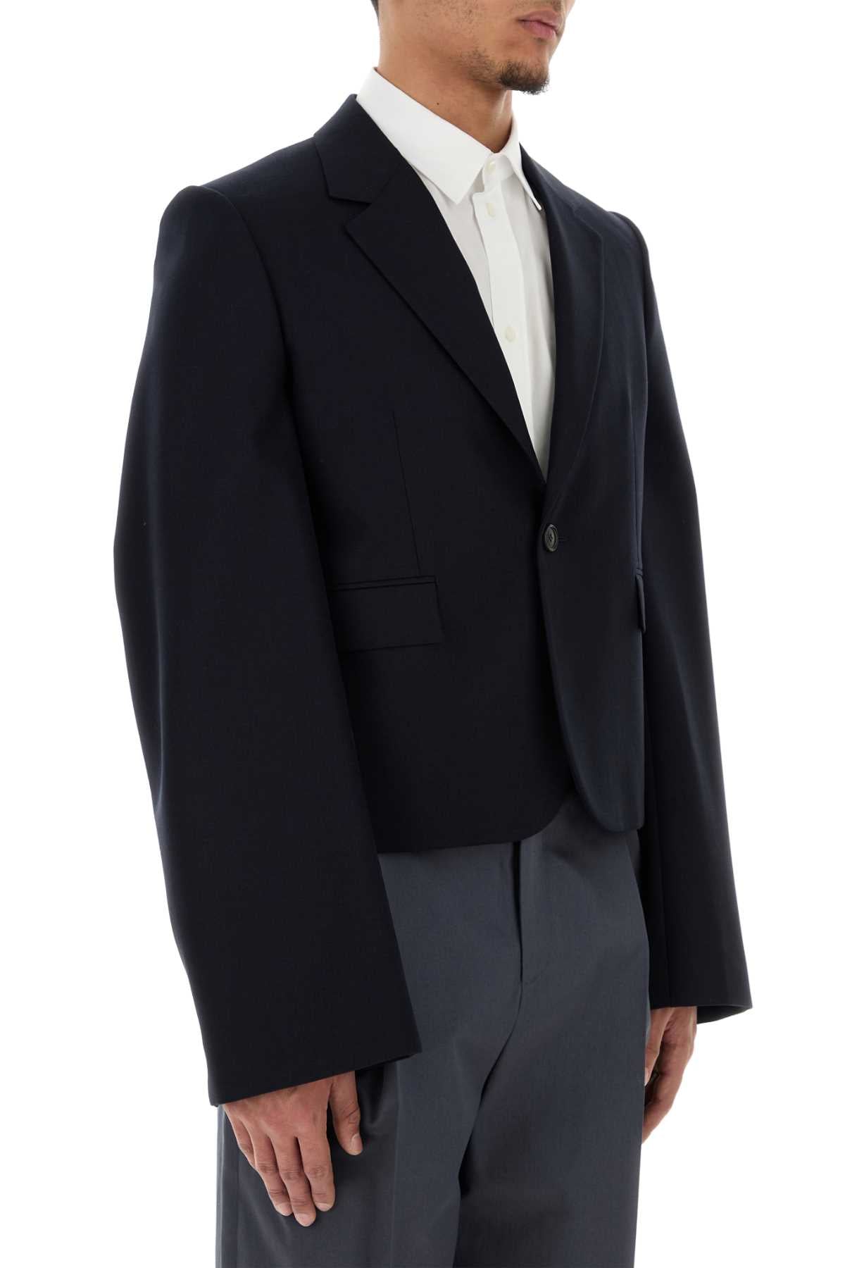 Loewe Men Midnight Blue Wool Blazer LOEWE