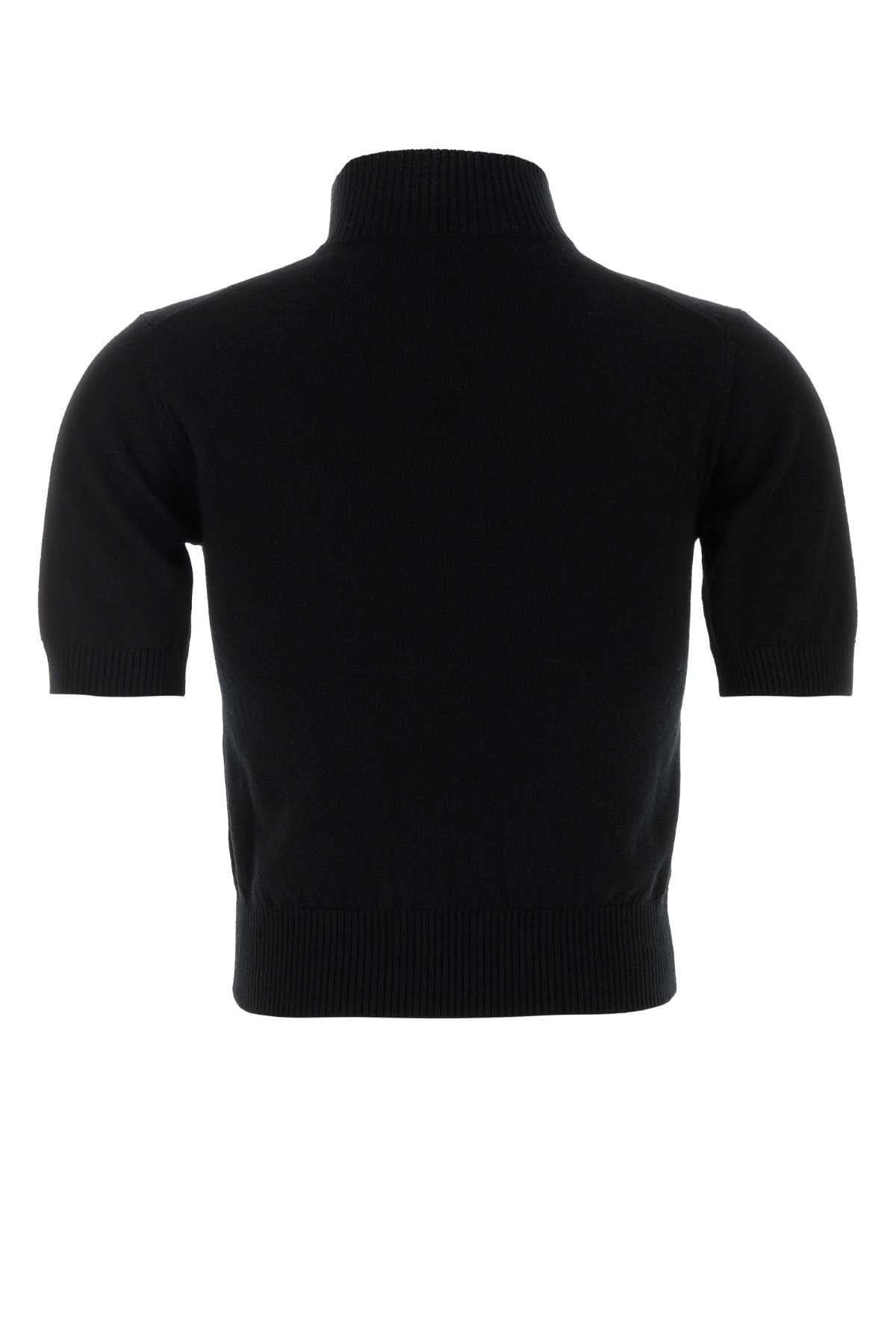Dolce & Gabbana Women Black Cashmere Sweater DOLCE & GABBANA