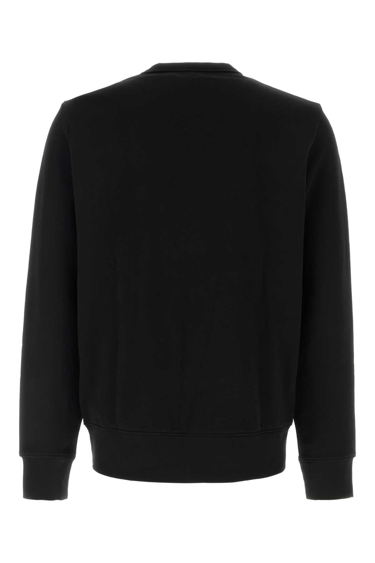 Boss Men Black Cotton Sweatshirt BOSS