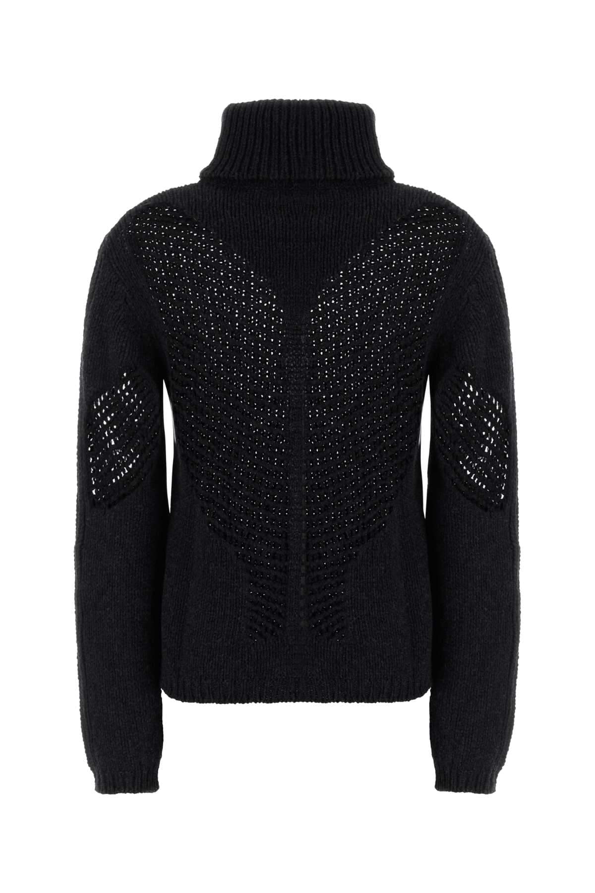 Our Legacy Women Charcoal Wool Sweater OUR LEGACY