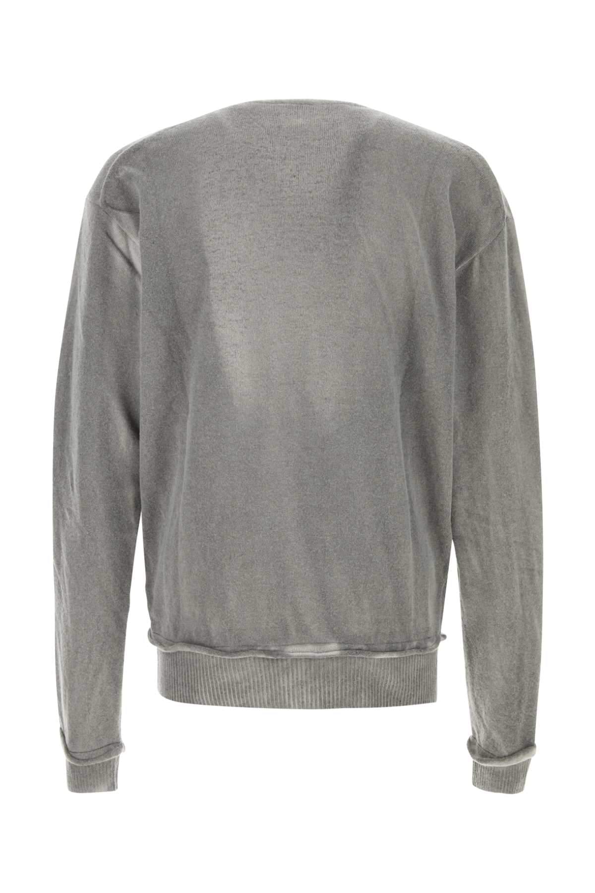Our Legacy Men Grey Wool Cardigan OUR LEGACY