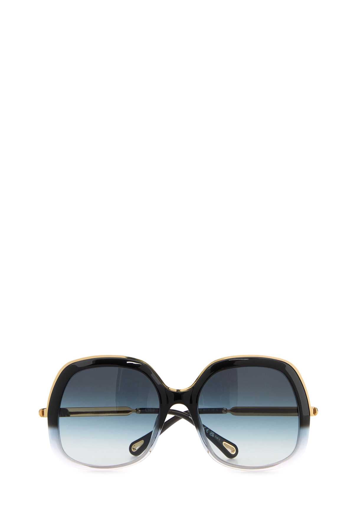 Chloe Women Black Acetate Sunglasses CHLOE