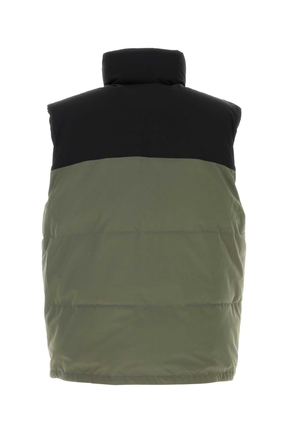 A.P.C. Men Two-Tone Stretch Polyester Doudoune Padded Jacket
