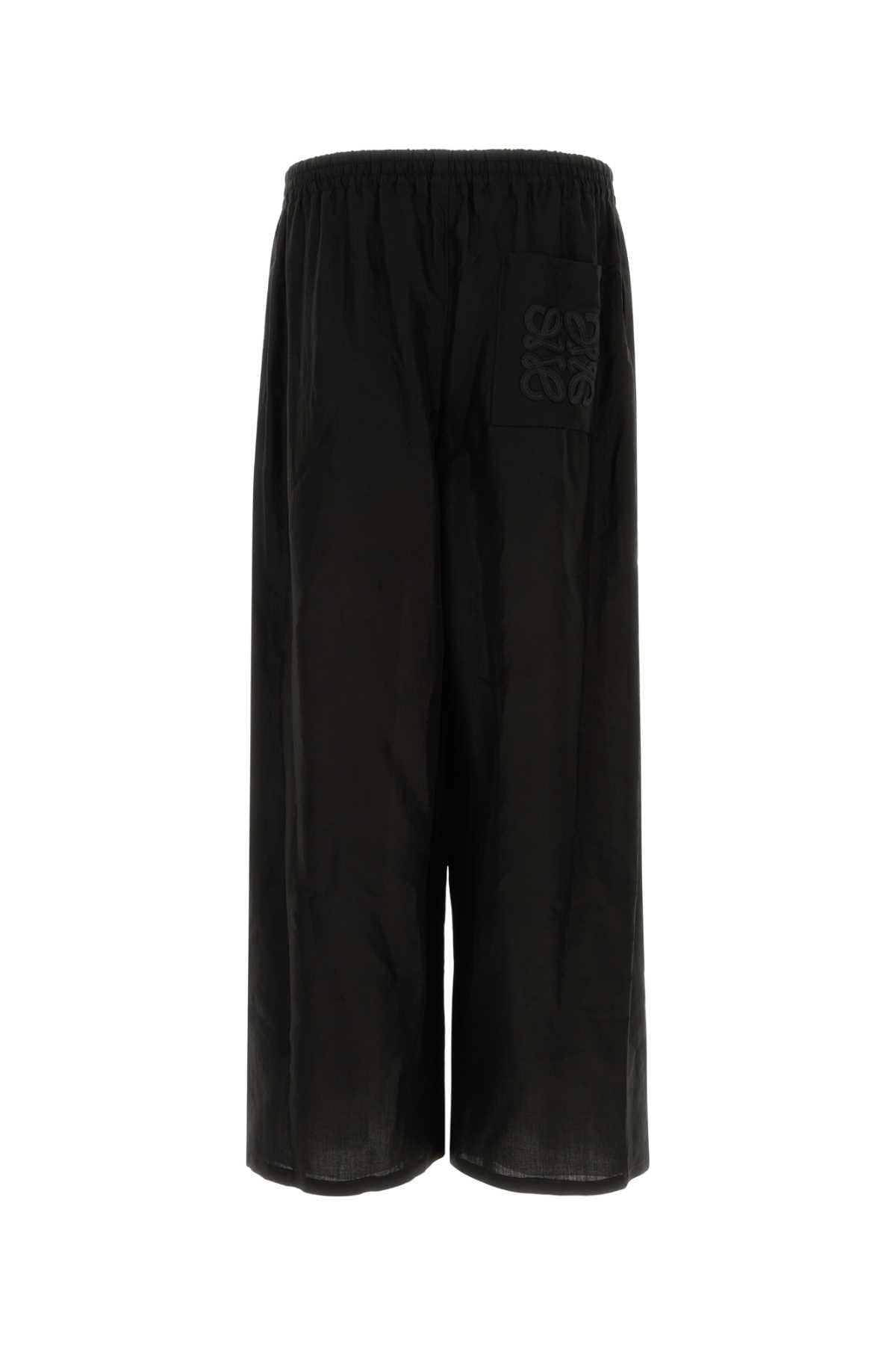 Loewe Paula's Ibiza Men Black Viscose Blend Paula S Ibiza Wide-Leg Pant LOEWE