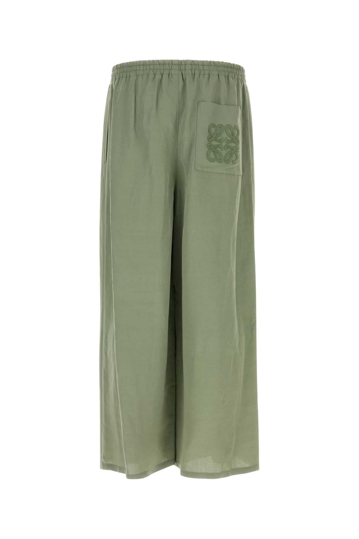 Loewe Paula's Ibiza Men Green Viscose Blend Paula S Ibiza Wide-Leg Pant LOEWE
