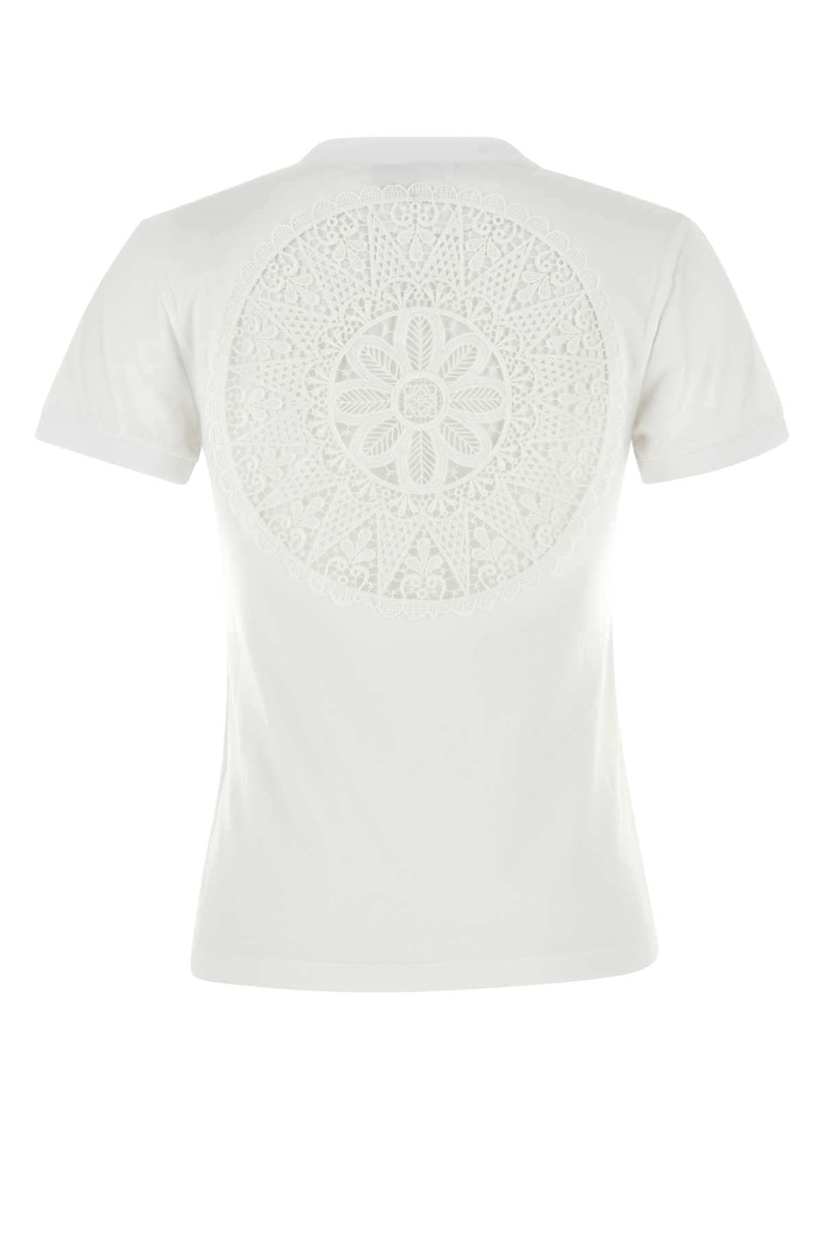 Loewe Paula's Ibiza Women White Cotton Paula S Ibiza T-Shirt LOEWE