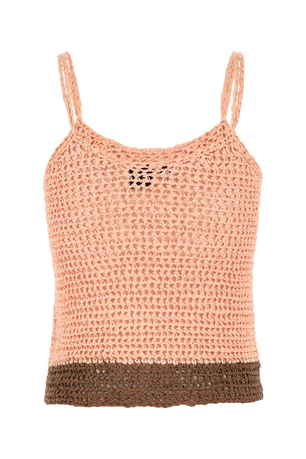 Loewe Paula's Ibiza Women Two-Tone Crochet Paula S Ibiza Top LOEWE